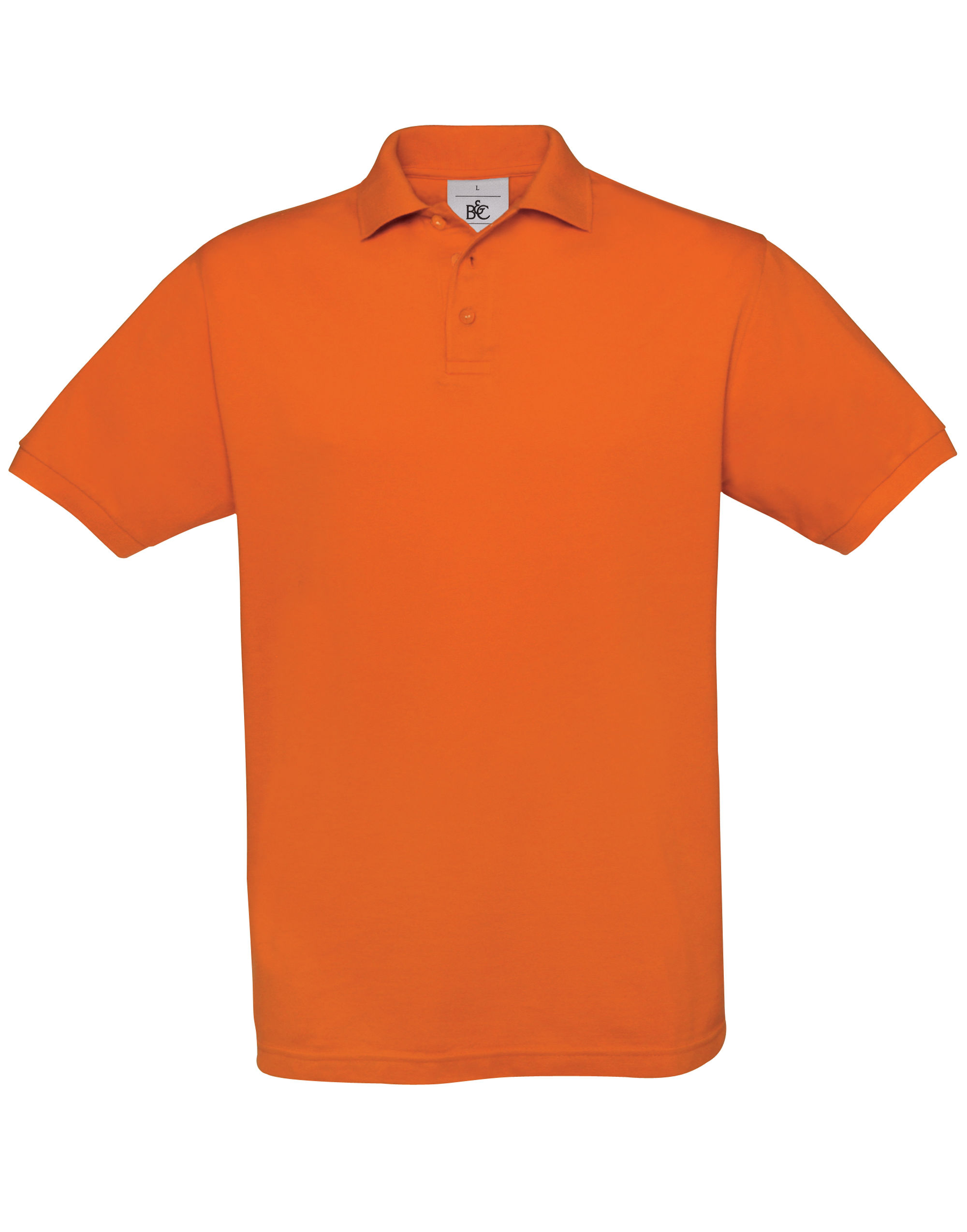 Pumpkin Orange Men’s Safran Piqué Polo