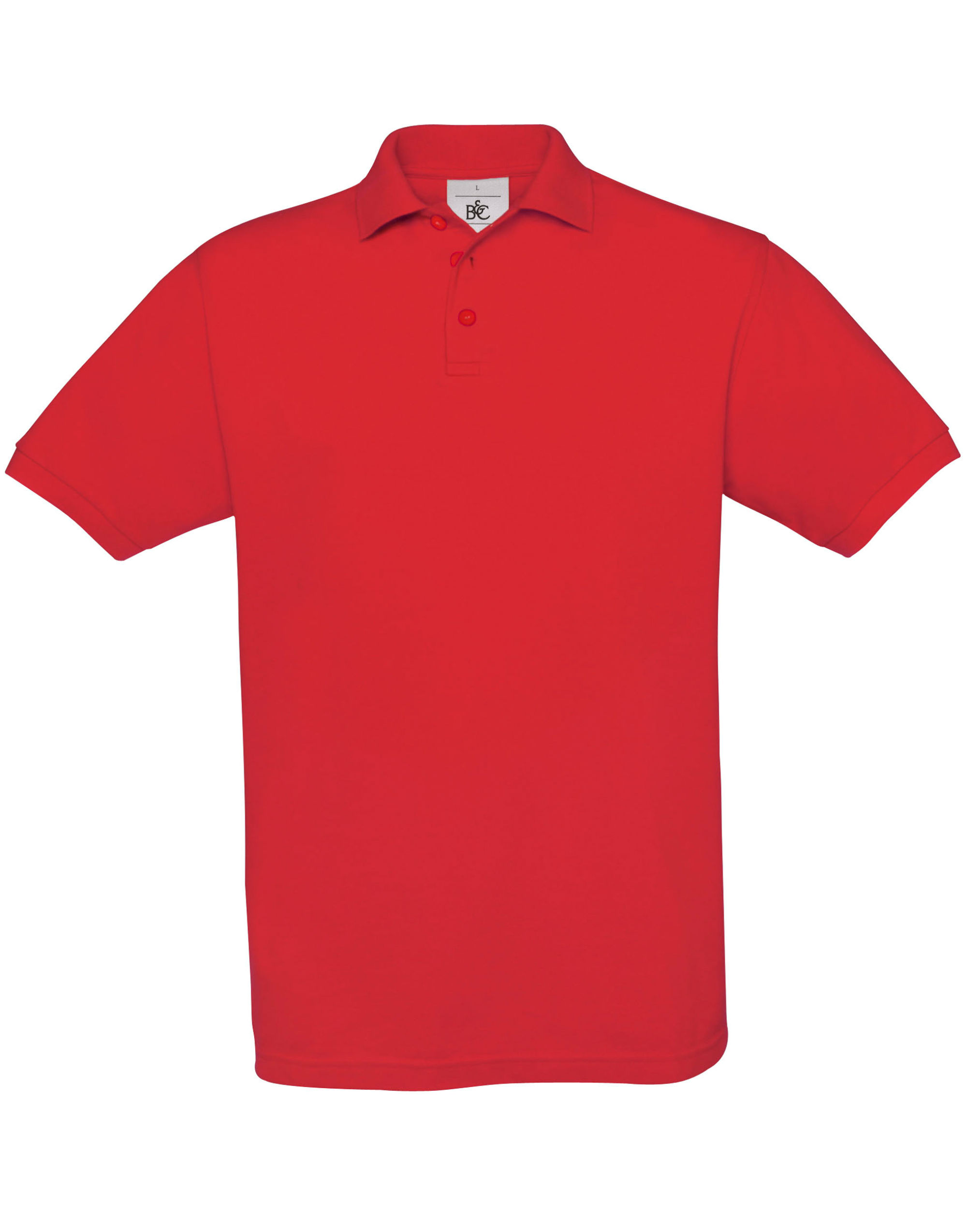 Red Men’s Safran Piqué Polo