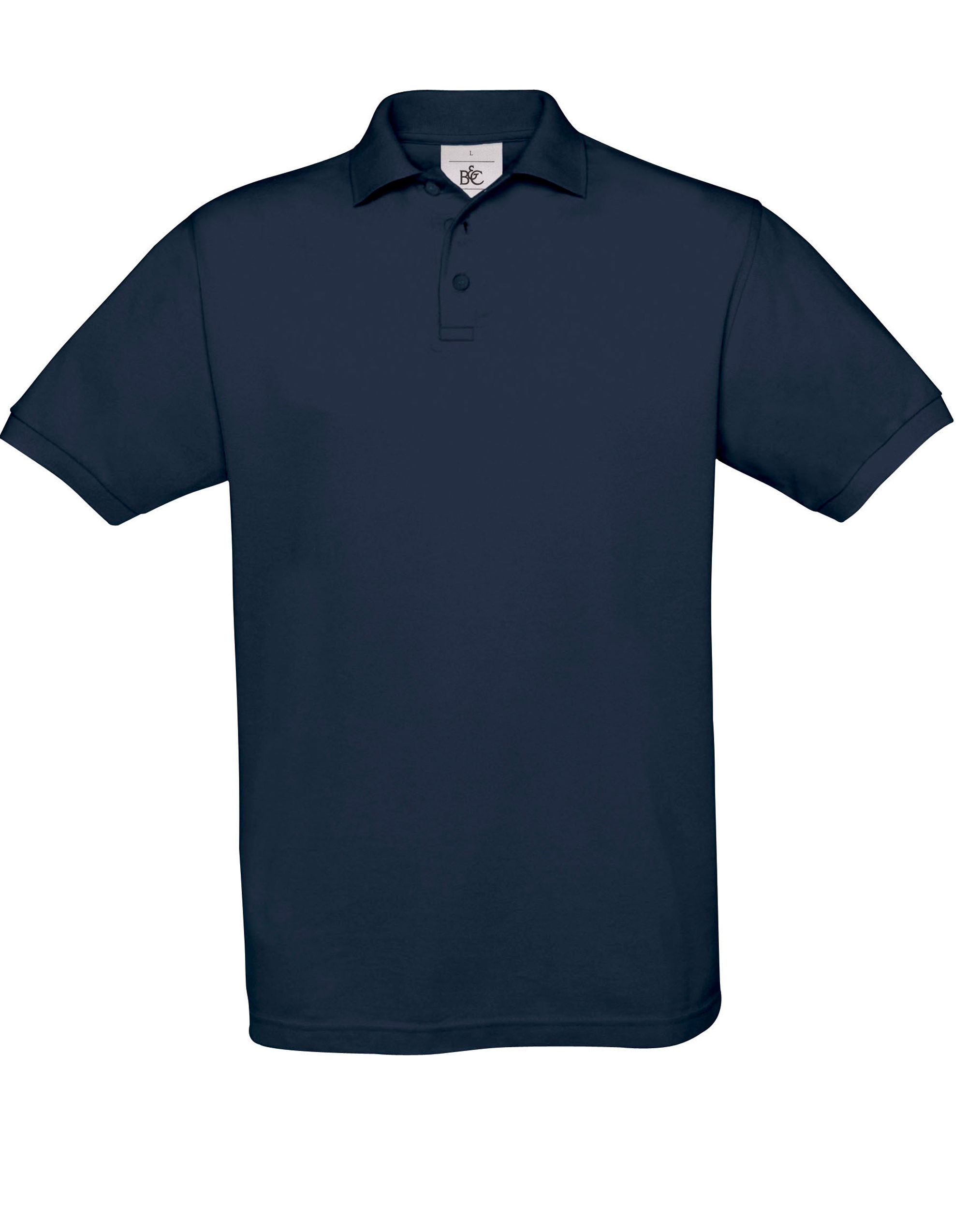 Navy Men’s Safran Piqué Polo Navy Men’s Safran Piqué Polo