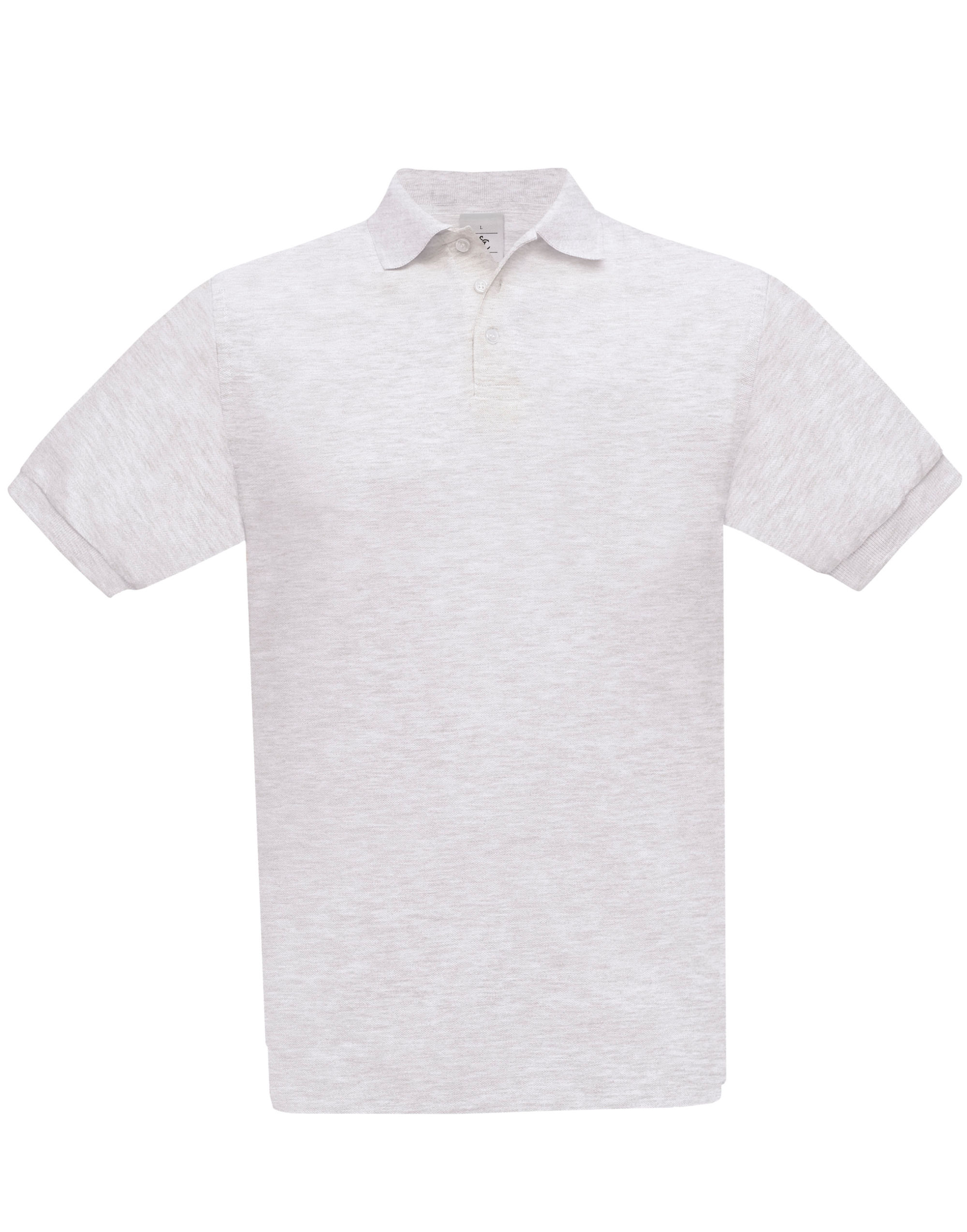 Ash Grey Men’s Safran Piqué Polo Ash Grey Men’s Safran Piqué Polo