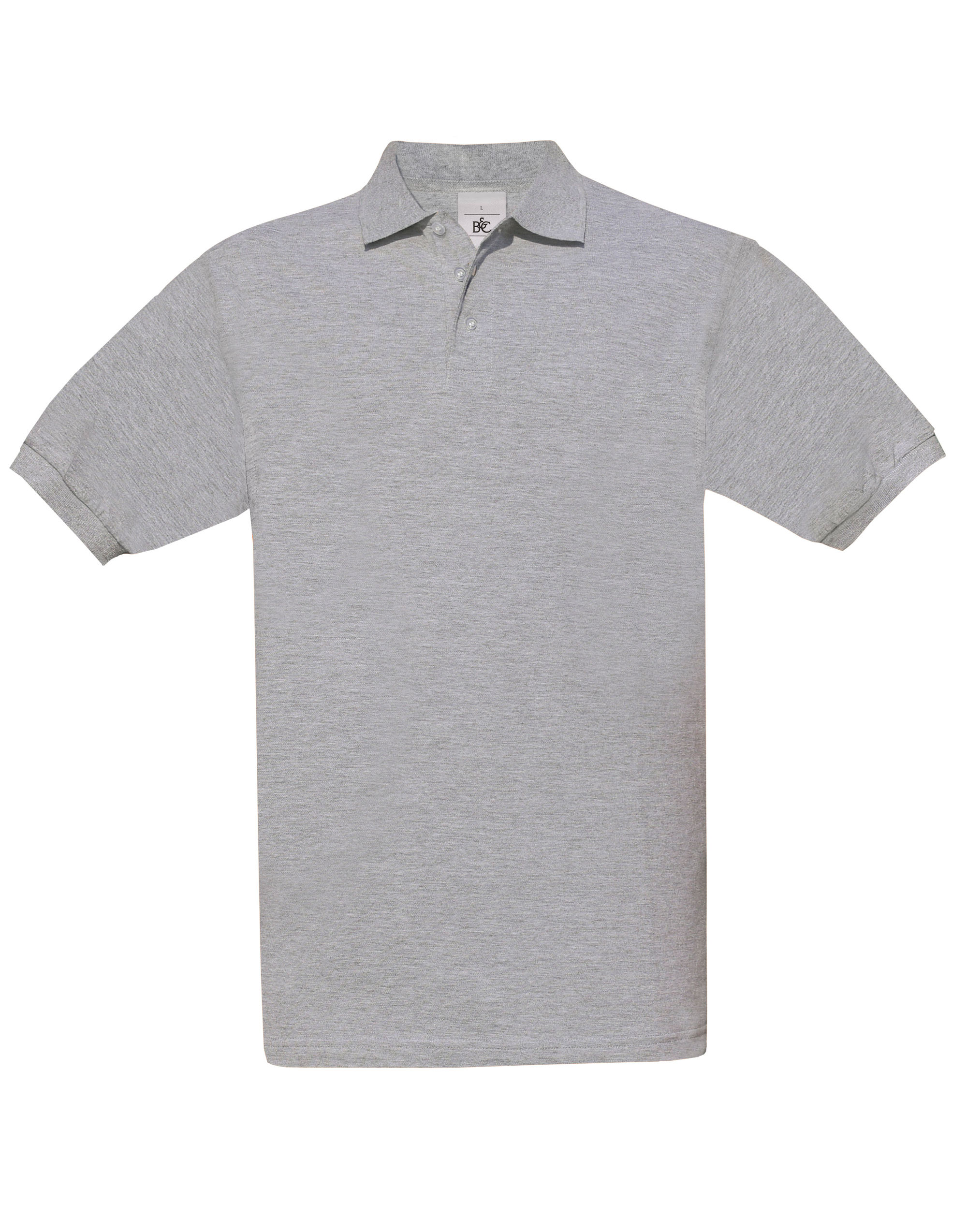 Heather Grey Men’s Safran Piqué Polo