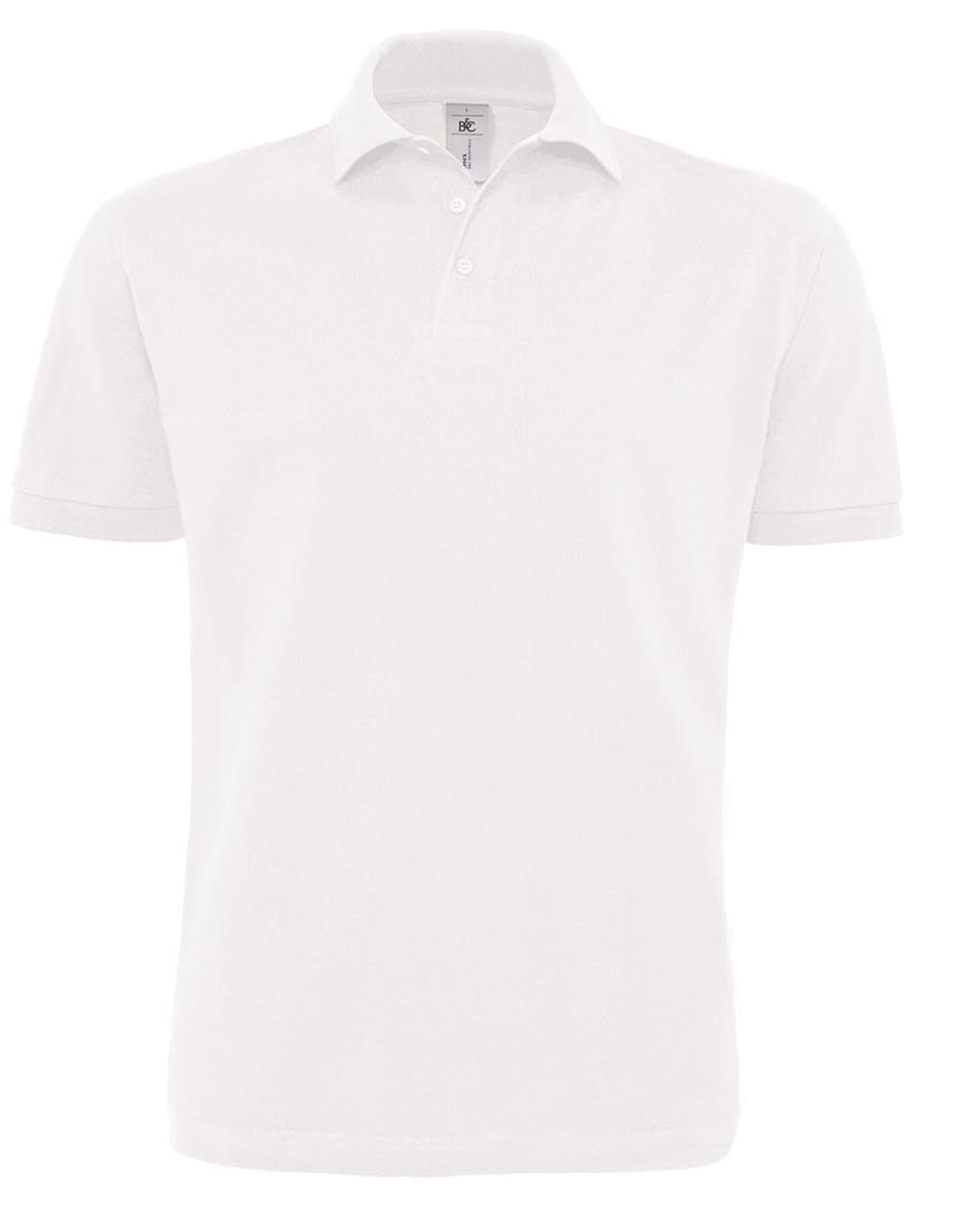PU422 Men’s Heavymill Piqué Polo White