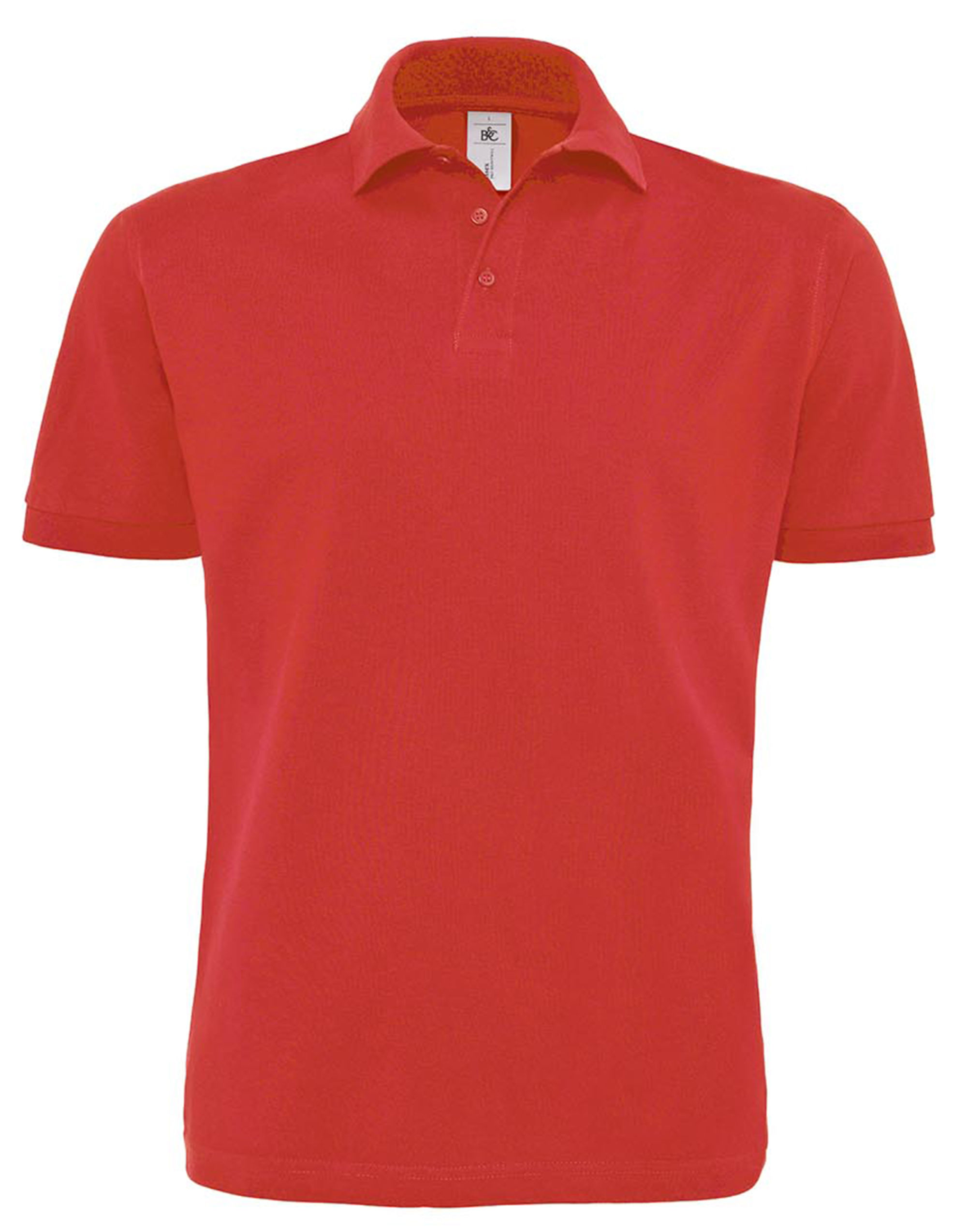 Red Men’s Heavymill Piqué Polo