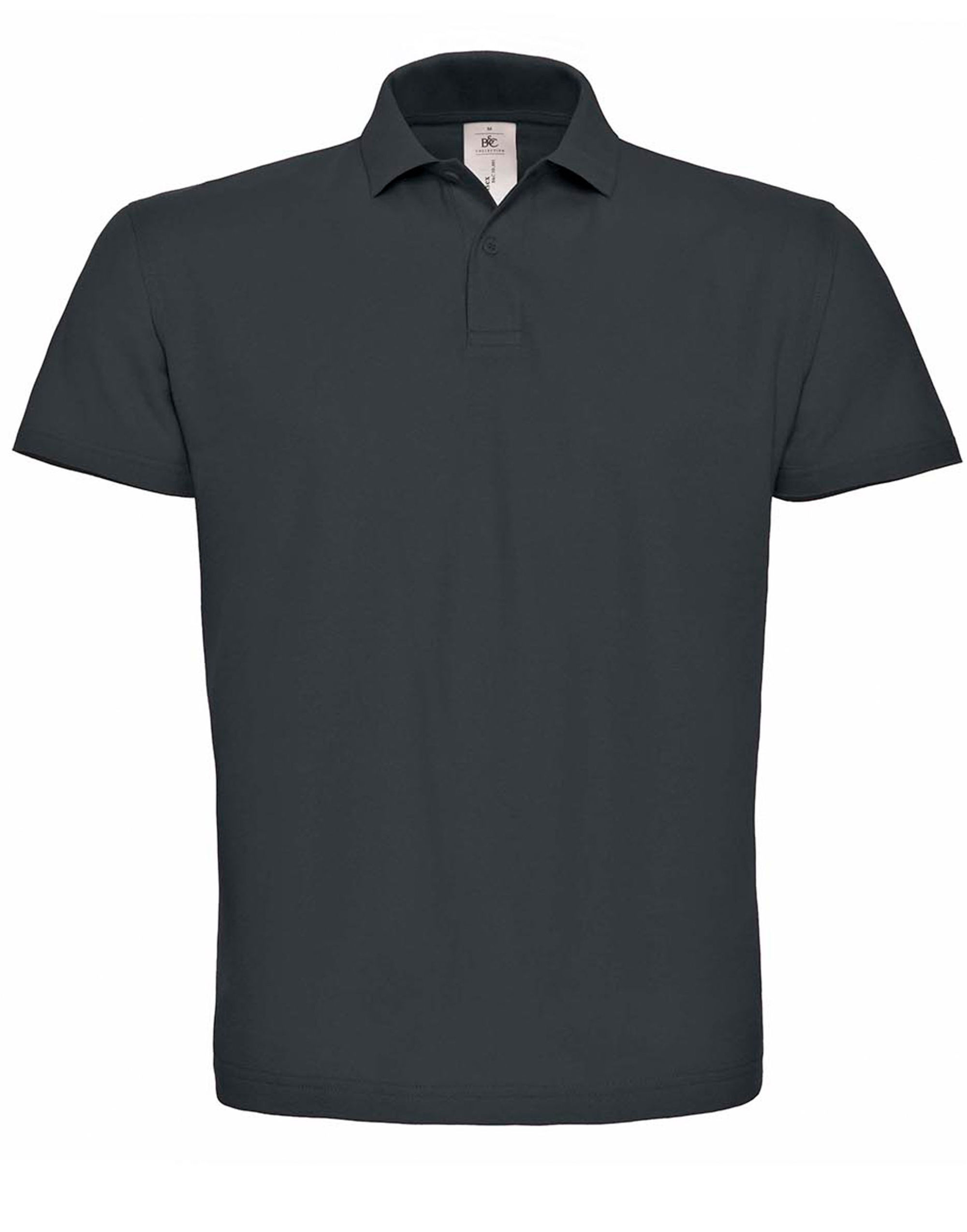 PUI10 ID.001 Short Sleeve Pique Polo Anthracite PUI10 ID.001 Short Sleeve Pique Polo Anthracite