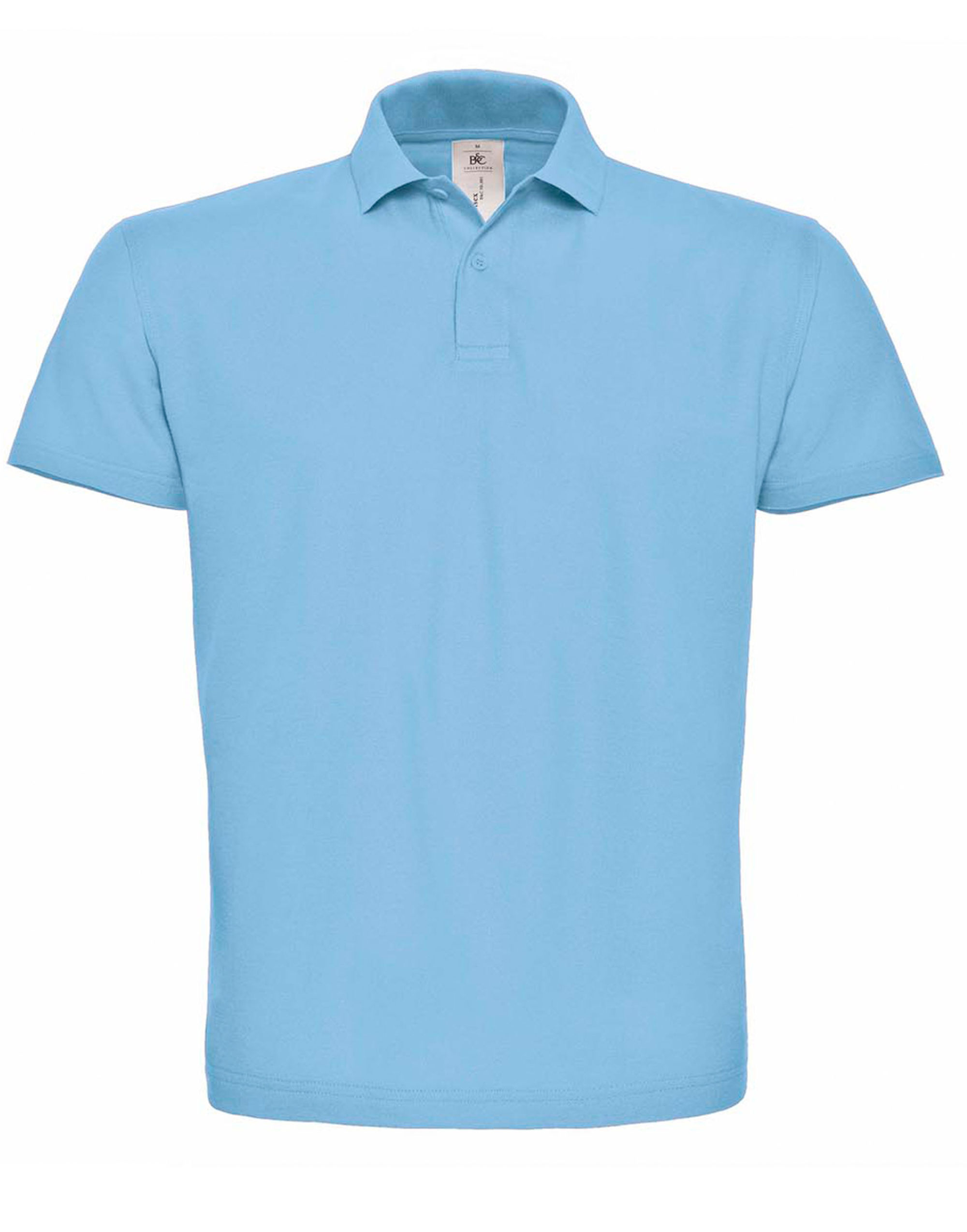 PUI10 ID.001 Short Sleeve Pique Polo Light Blue PUI10 ID.001 Short Sleeve Pique Polo Light Blue
