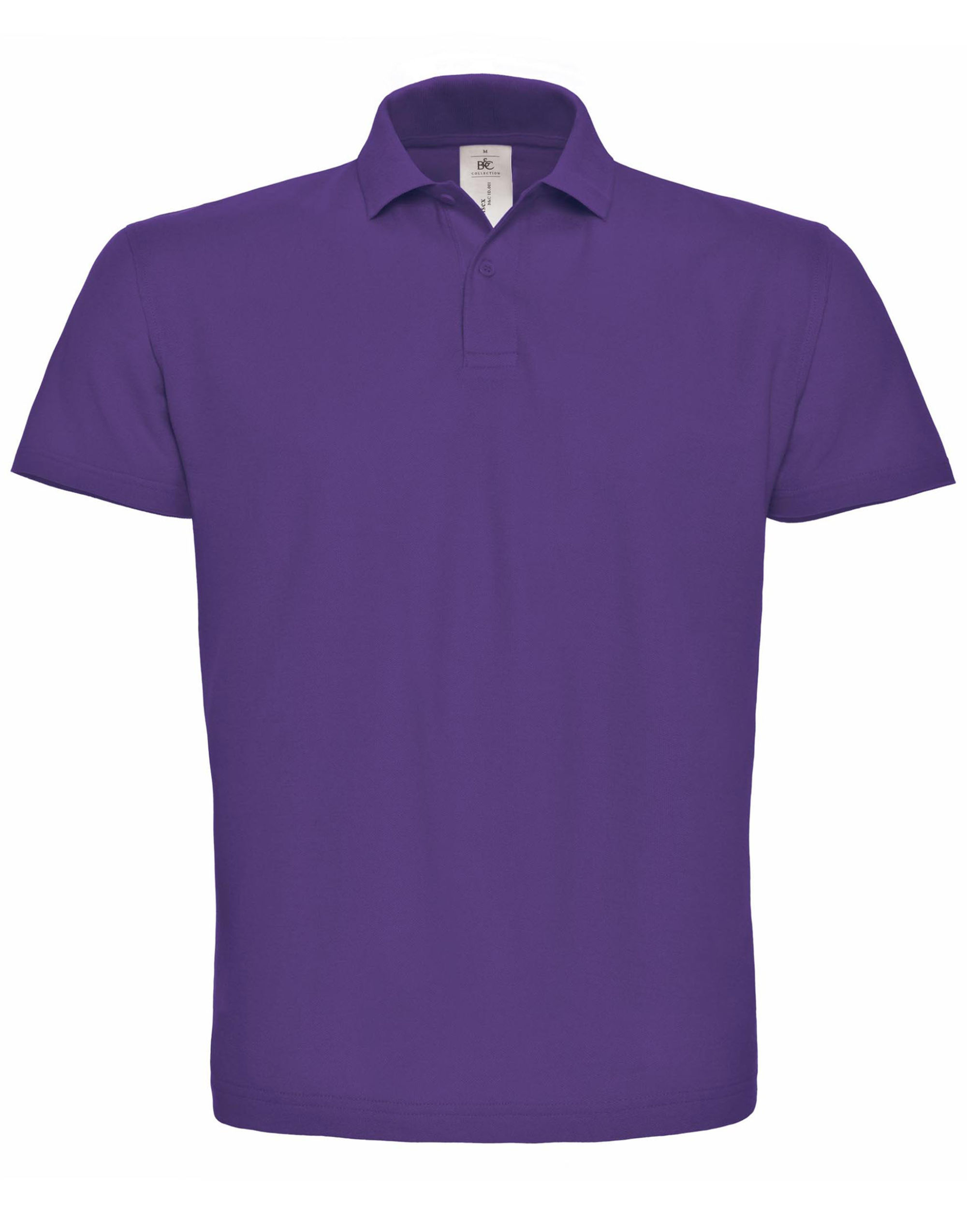 PUI10 ID.001 Short Sleeve Pique Polo Purple
