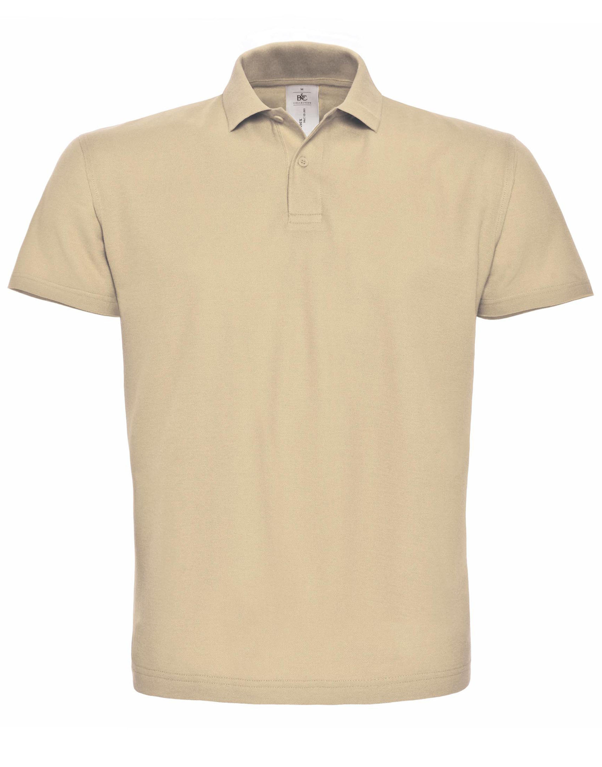 PUI10 ID.001 Short Sleeve Pique Polo Sand PUI10 ID.001 Short Sleeve Pique Polo Sand