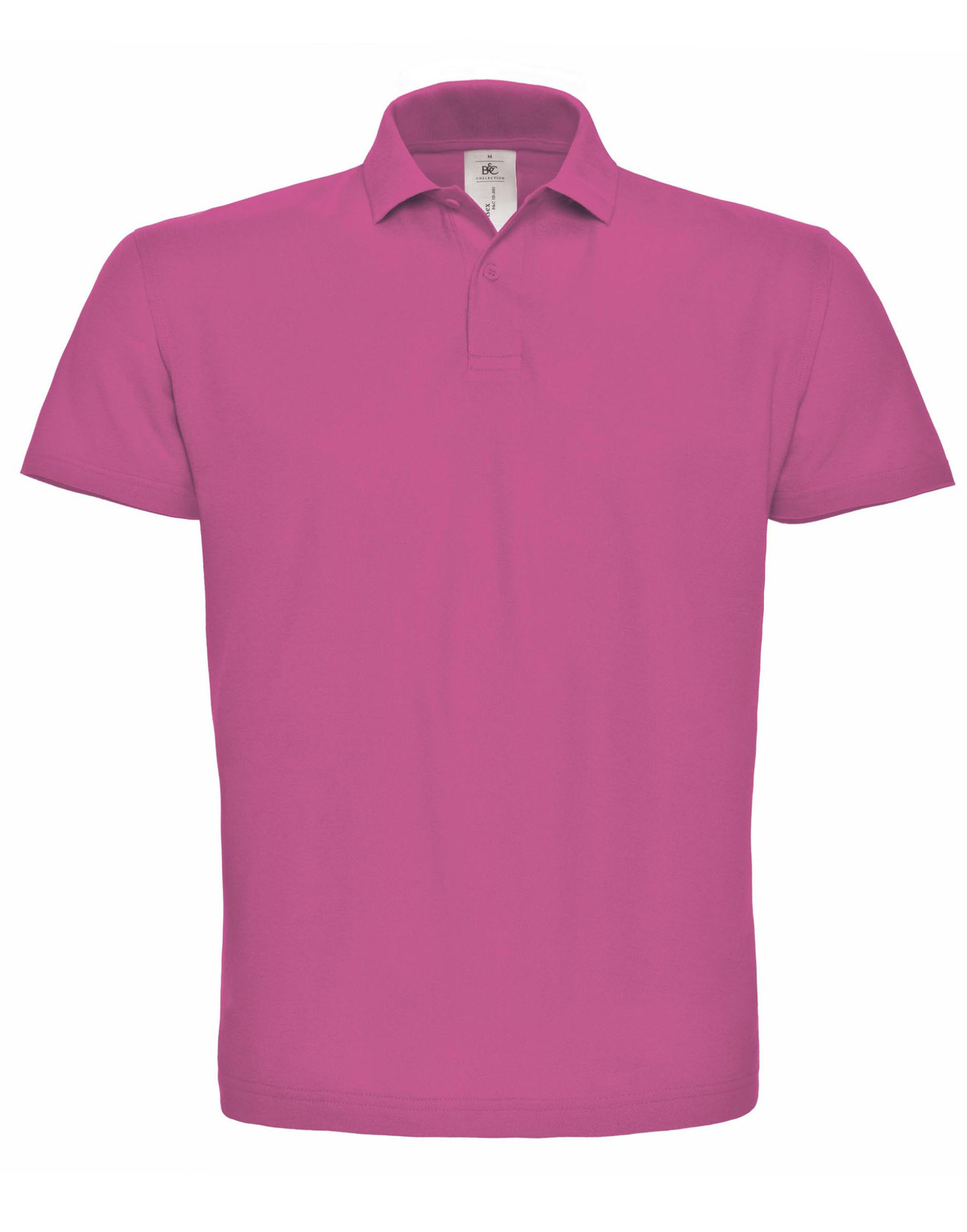 PUI10 ID.001 Short Sleeve Pique Polo Fuchsia PUI10 ID.001 Short Sleeve Pique Polo Fuchsia