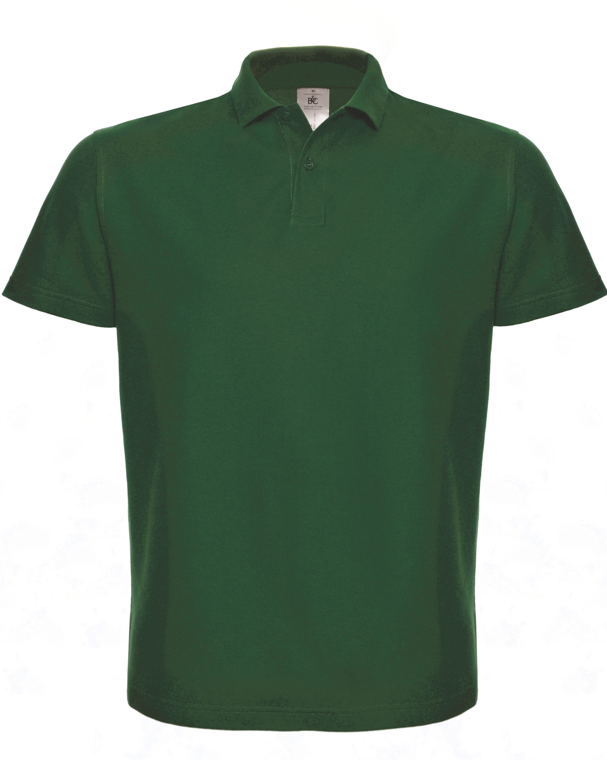 PUI10 ID.001 Short Sleeve Pique Polo Bottle Green