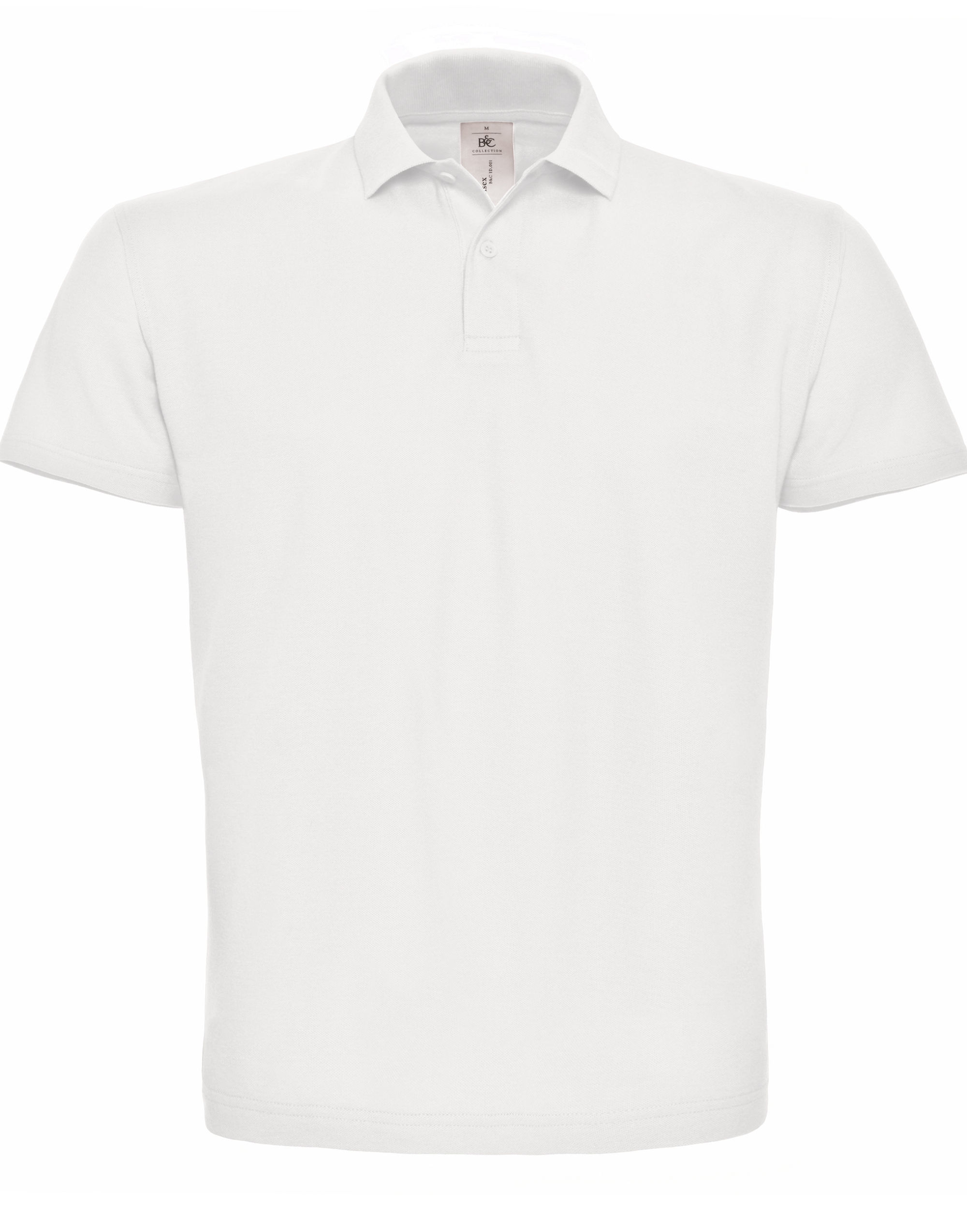 PUI10 ID.001 Short Sleeve Pique Polo White PUI10 ID.001 Short Sleeve Pique Polo White