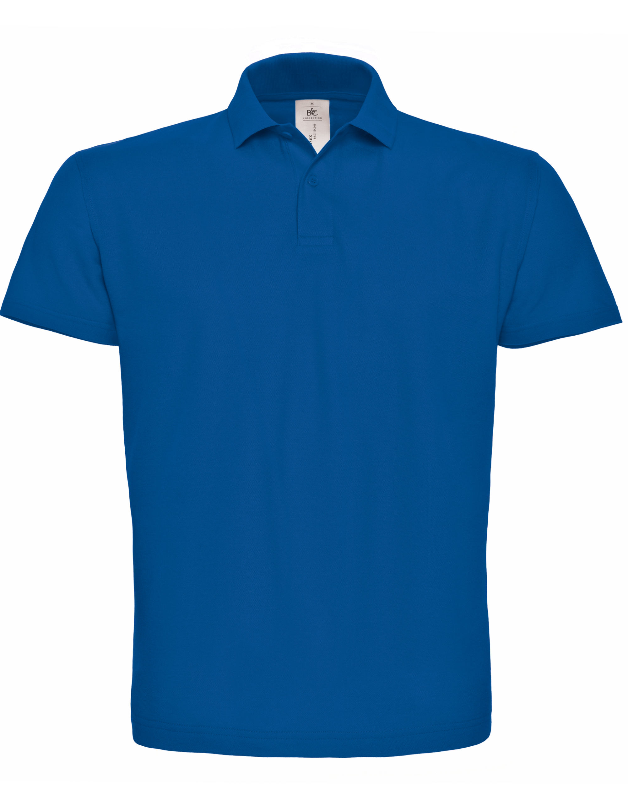 PUI10 ID.001 Short Sleeve Pique Polo Royal Blue PUI10 ID.001 Short Sleeve Pique Polo Royal Blue