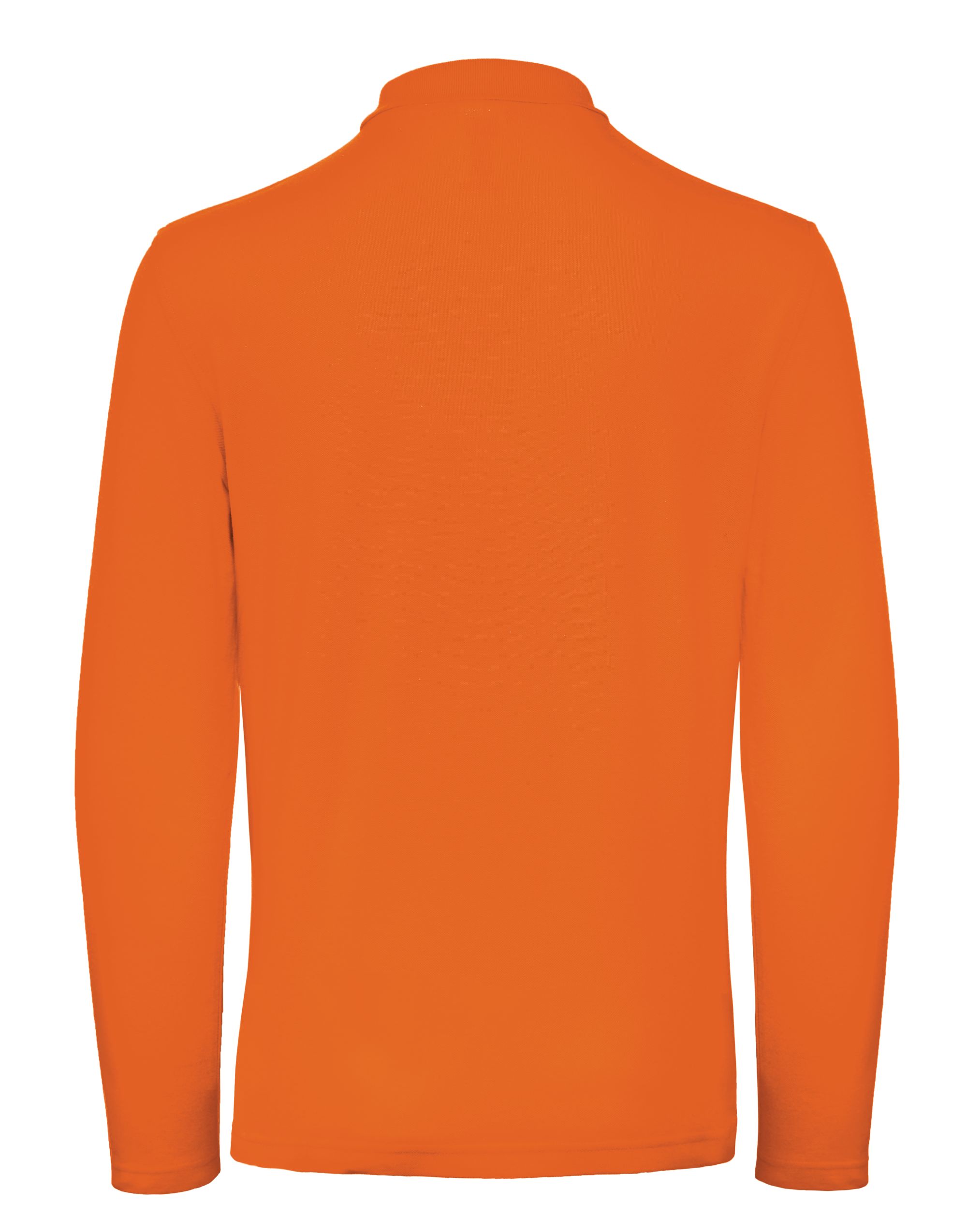PUI12 ID.001 Men’s Long Sleeve Polo Orange