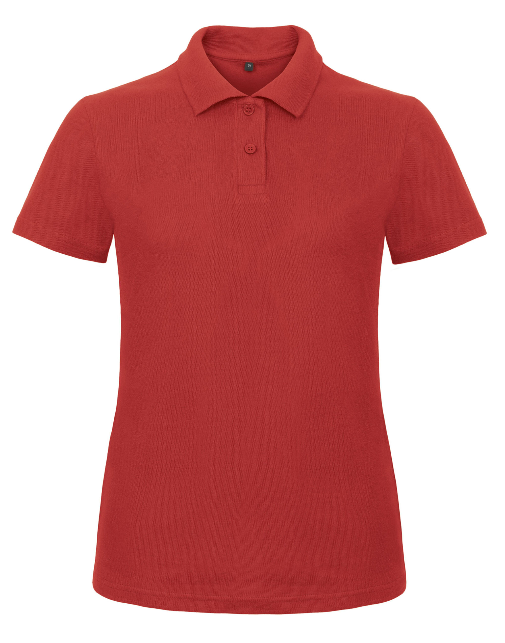 PWI11 ID.001 Women’s Piqué Polo Red PWI11 ID.001 Women’s Piqué Polo Red