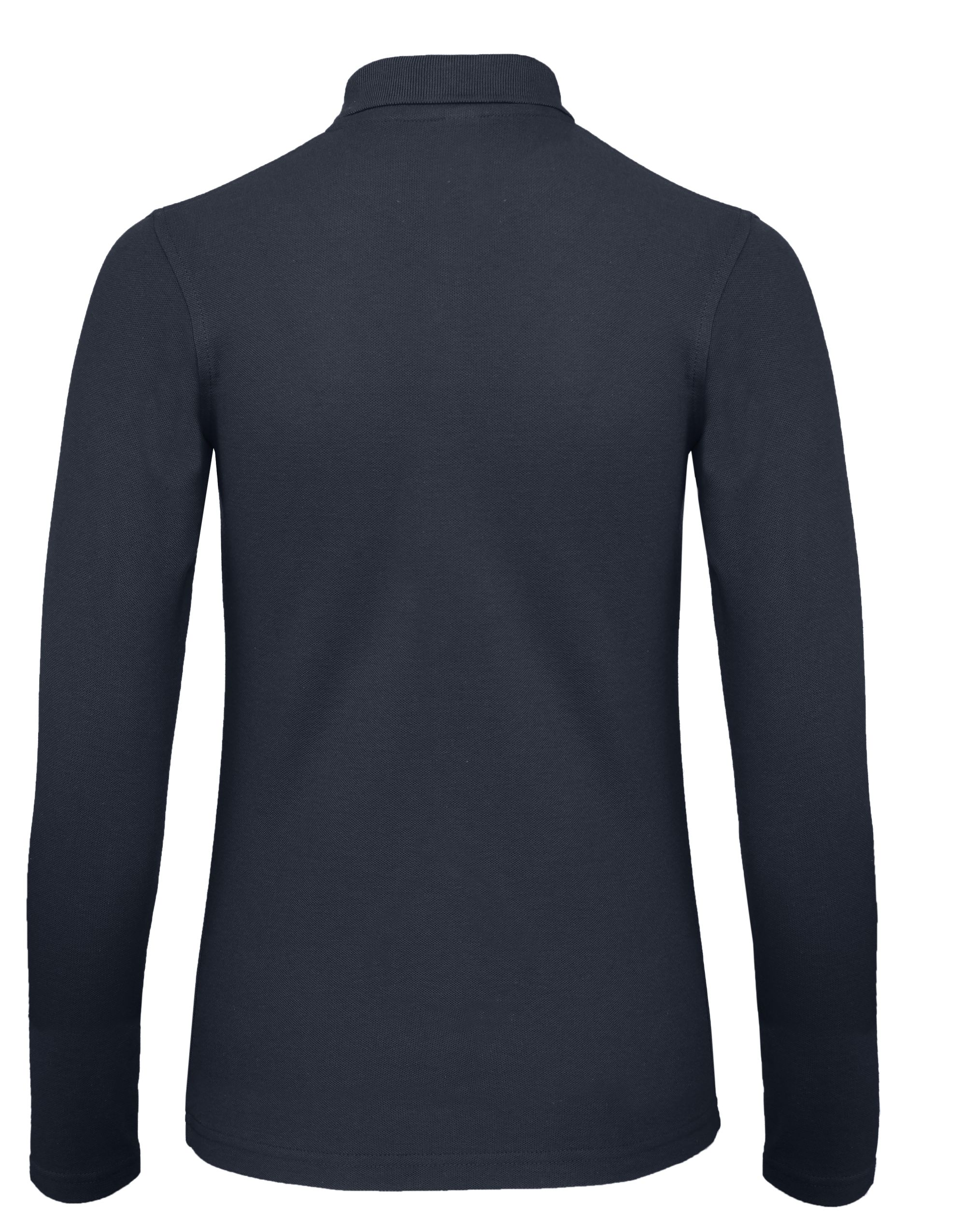 PWI13 ID.001 Women’s Long Sleeve Polo Navy