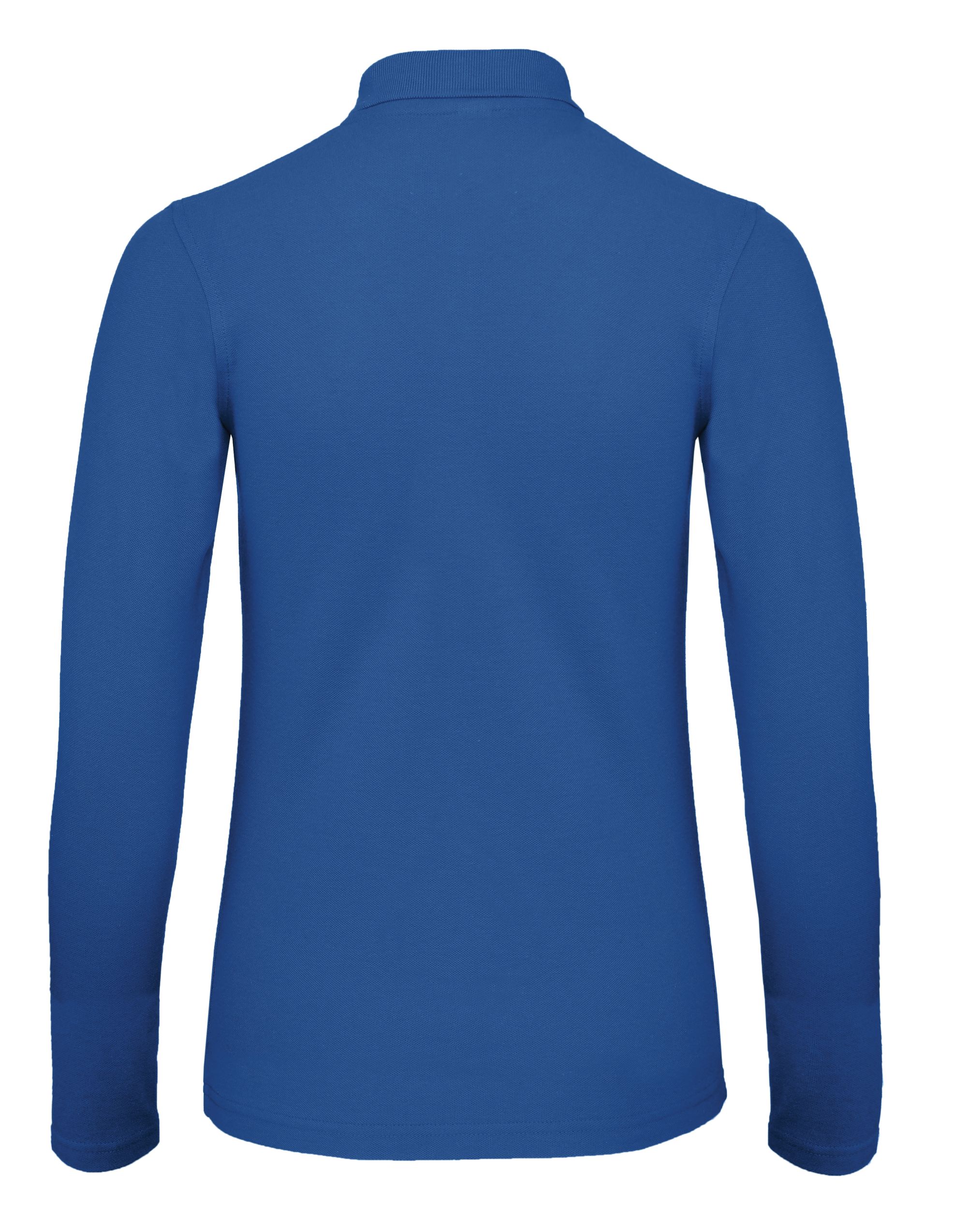 PWI13 ID.001 Women’s Long Sleeve Polo Royal Blue