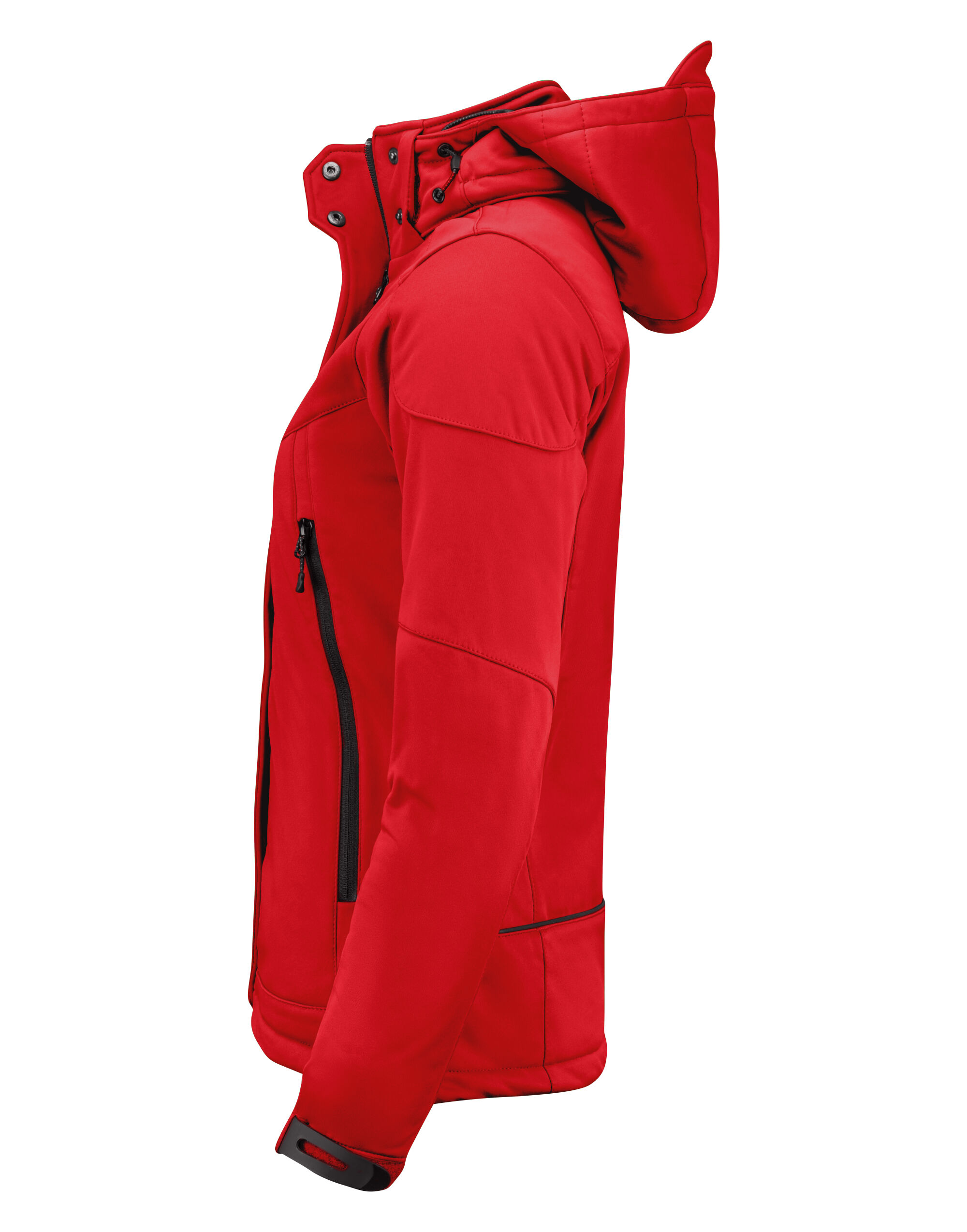 PE2261041 Ladies Skeleton Softshell Jacket Red