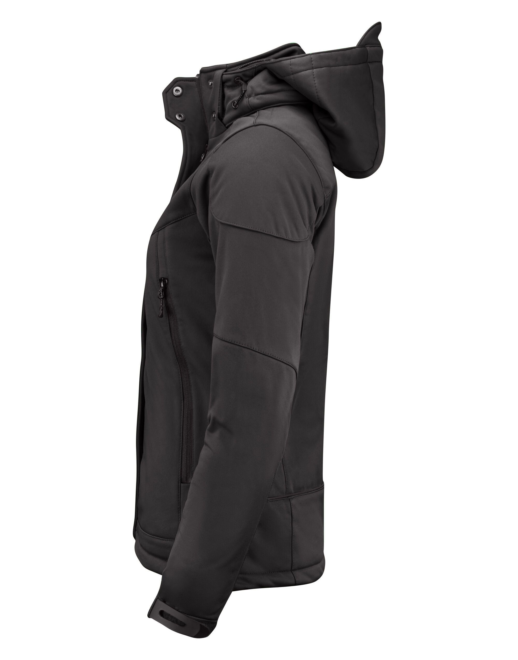 PE2261041 Black Ladies Skeleton Softshell Jacket