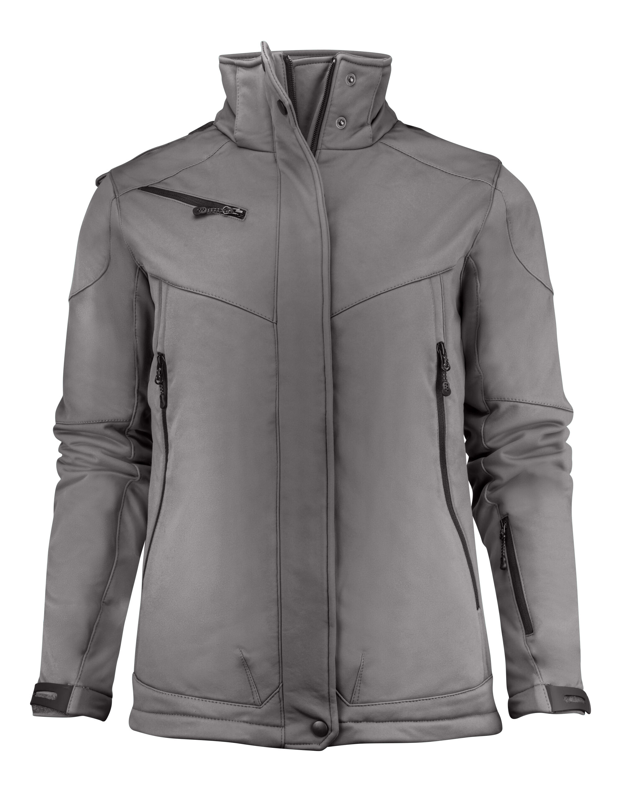 PE2261041 Steel Grey Ladies Skeleton Softshell Jacket PE2261041 Steel Grey Ladies Skeleton Softshell Jacket