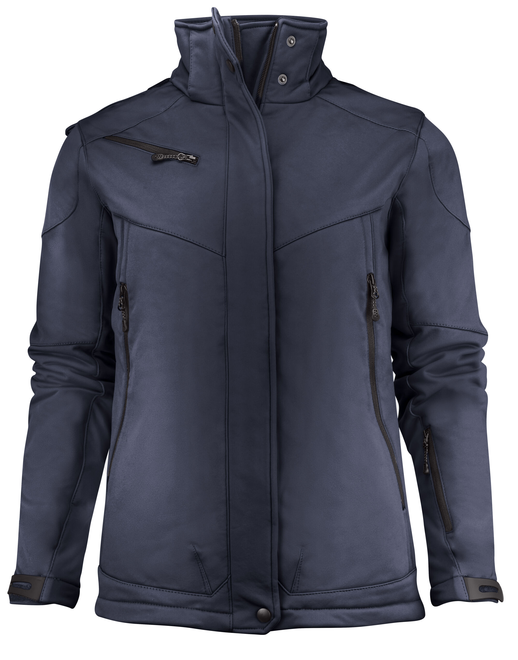 PE2261041 Navy Ladies Skeleton Softshell Jacket PE2261041 Navy Ladies Skeleton Softshell Jacket