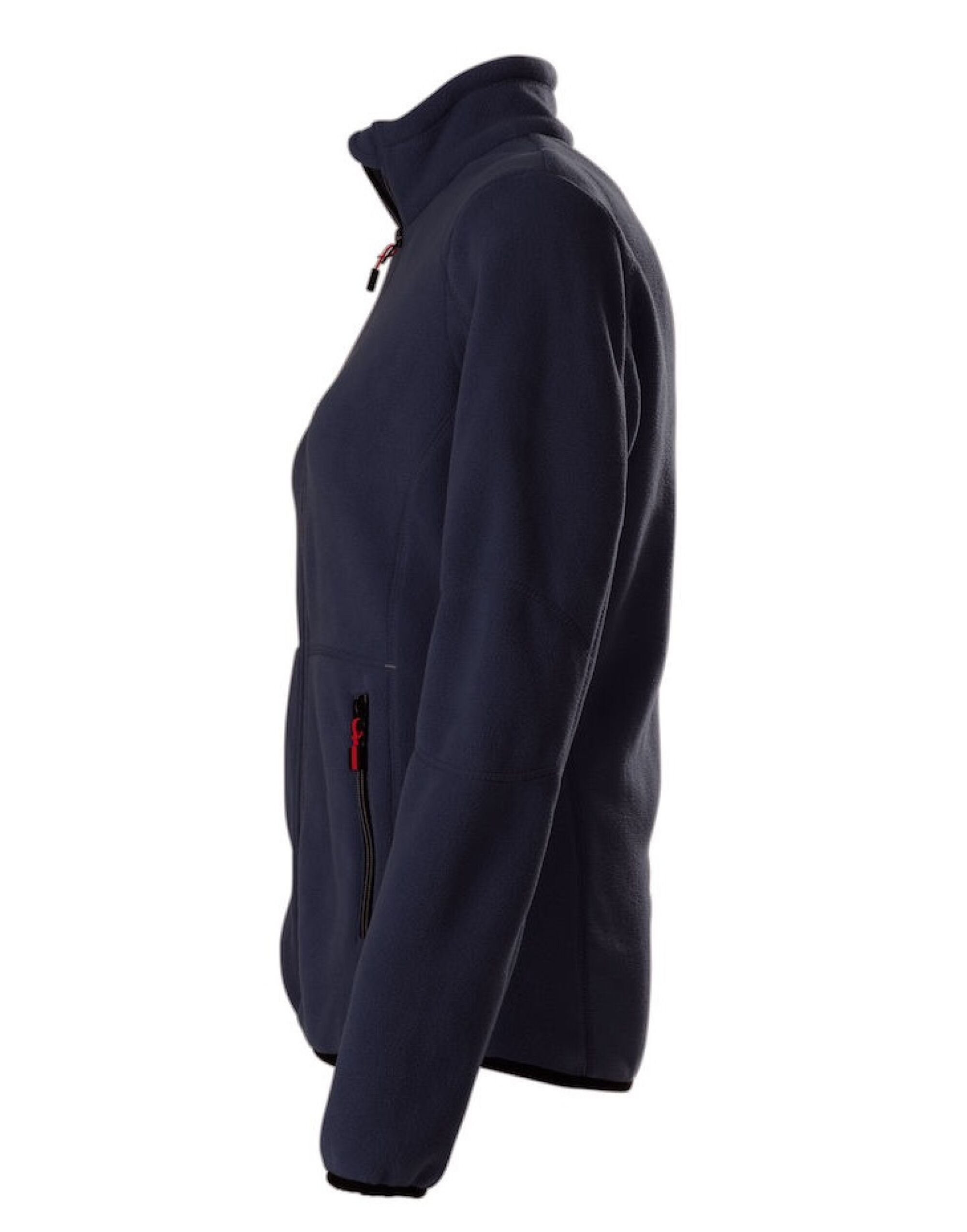 PE2261501 Dark Navy Ladies Speedway Fleece Jacket