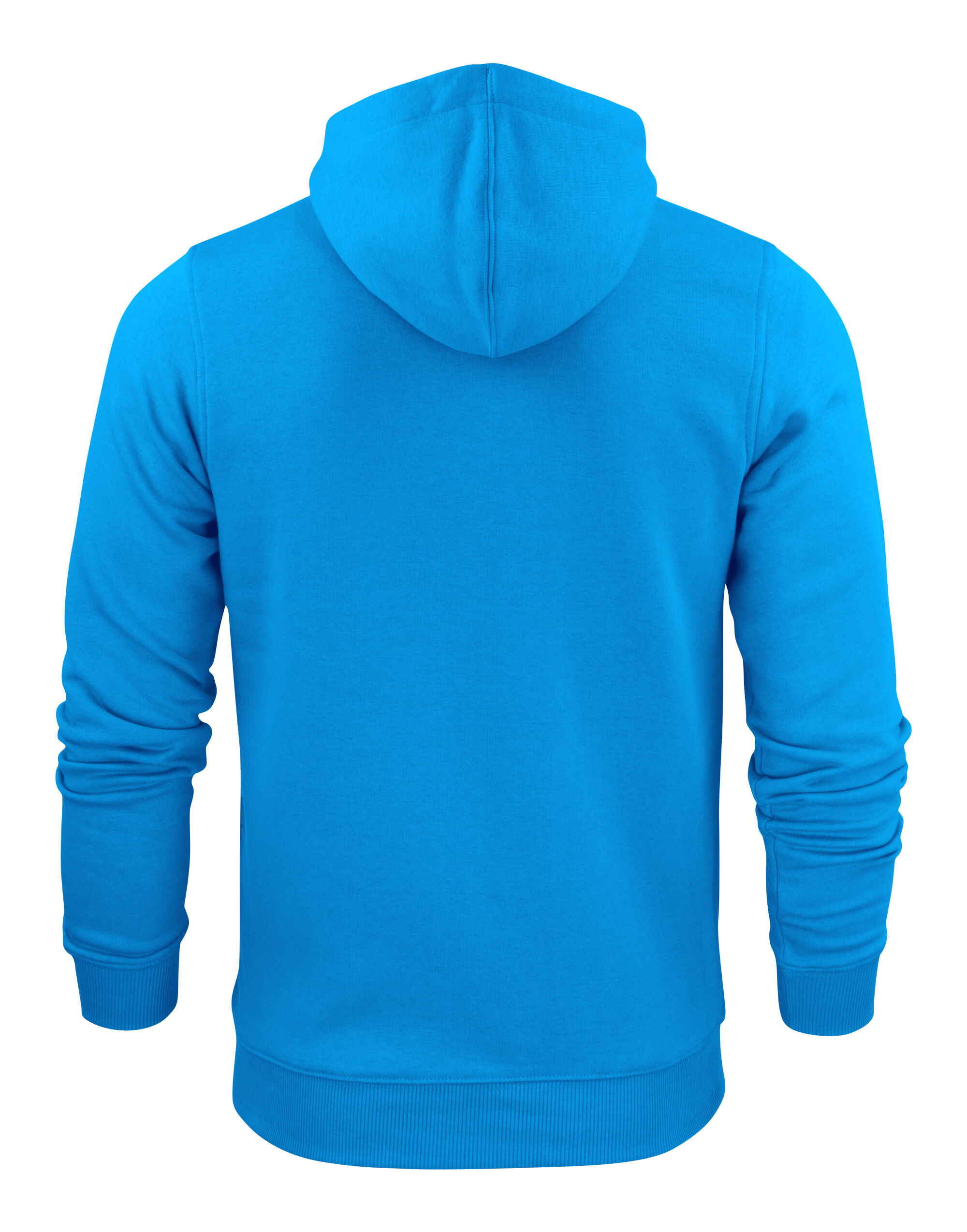 PE2262051 Ocean Blue Mens Full Zip Hoodie