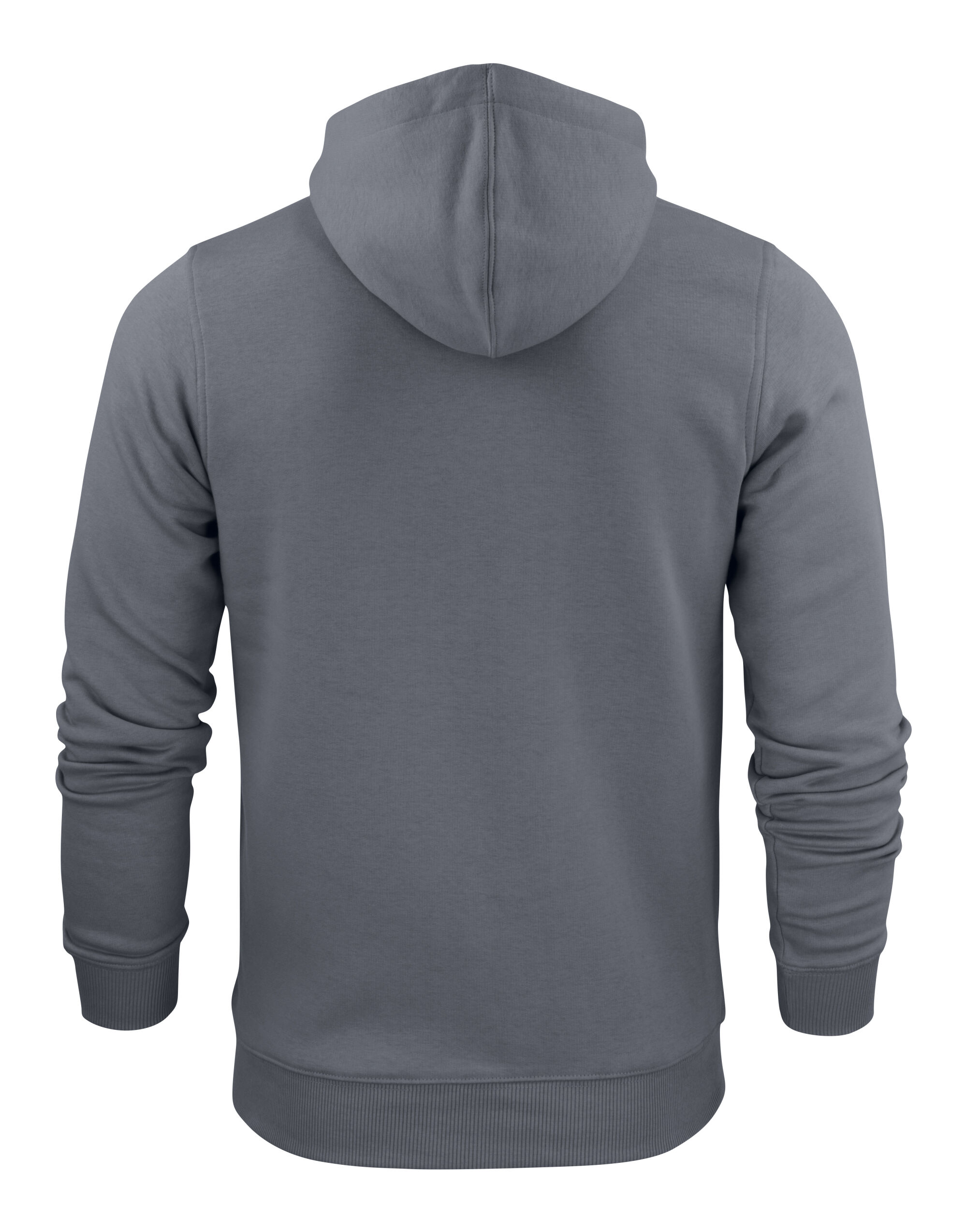 PE2262051 Steel Grey Mens Full Zip Hoodie