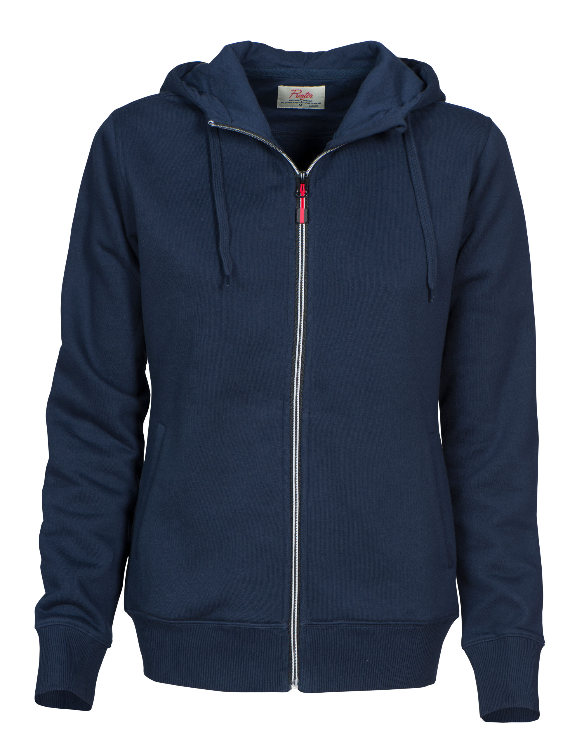 PE2262052 Navy Ladies Overhead Full Zip Hoody