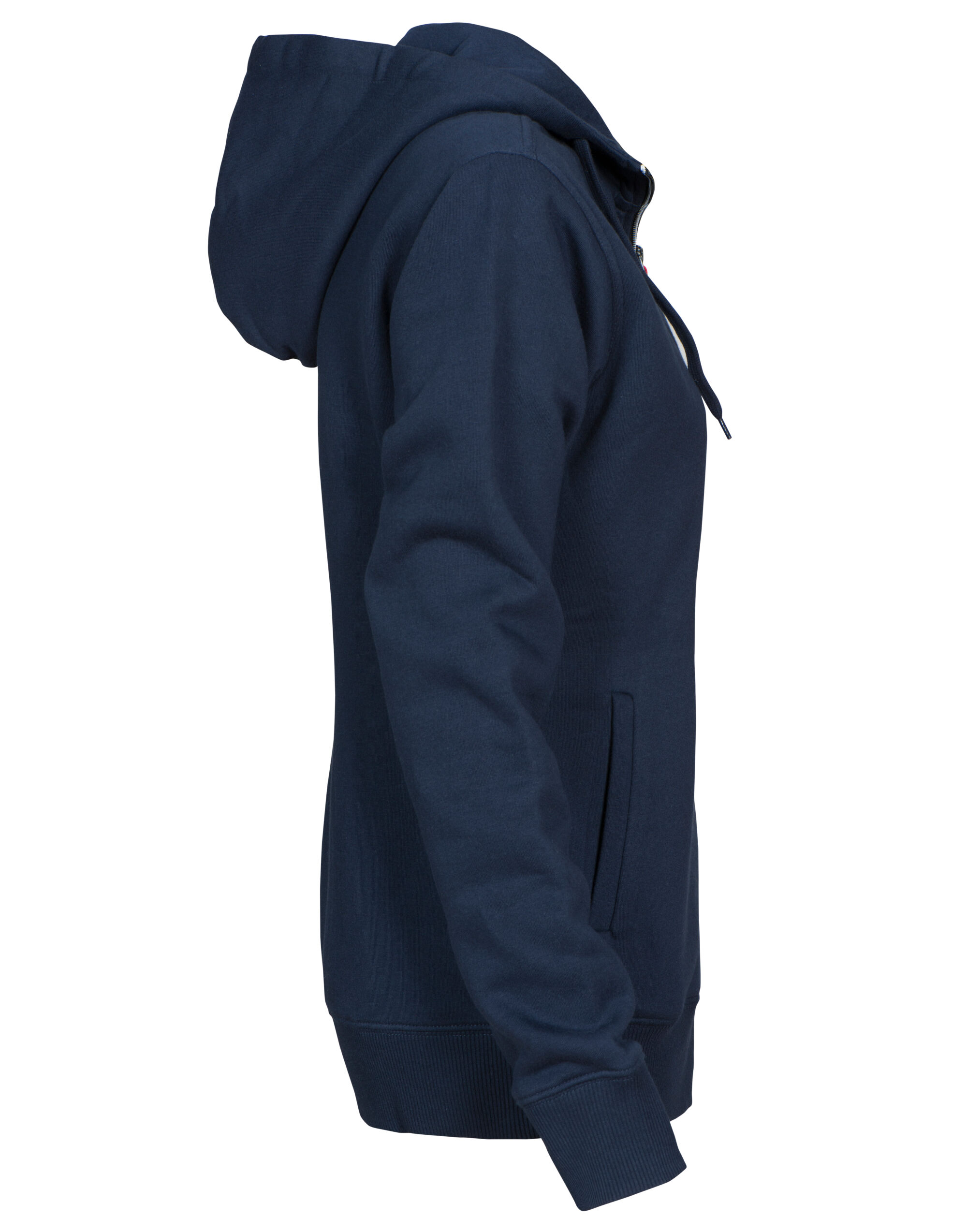 PE2262052 Navy Ladies Overhead Full Zip Hoody