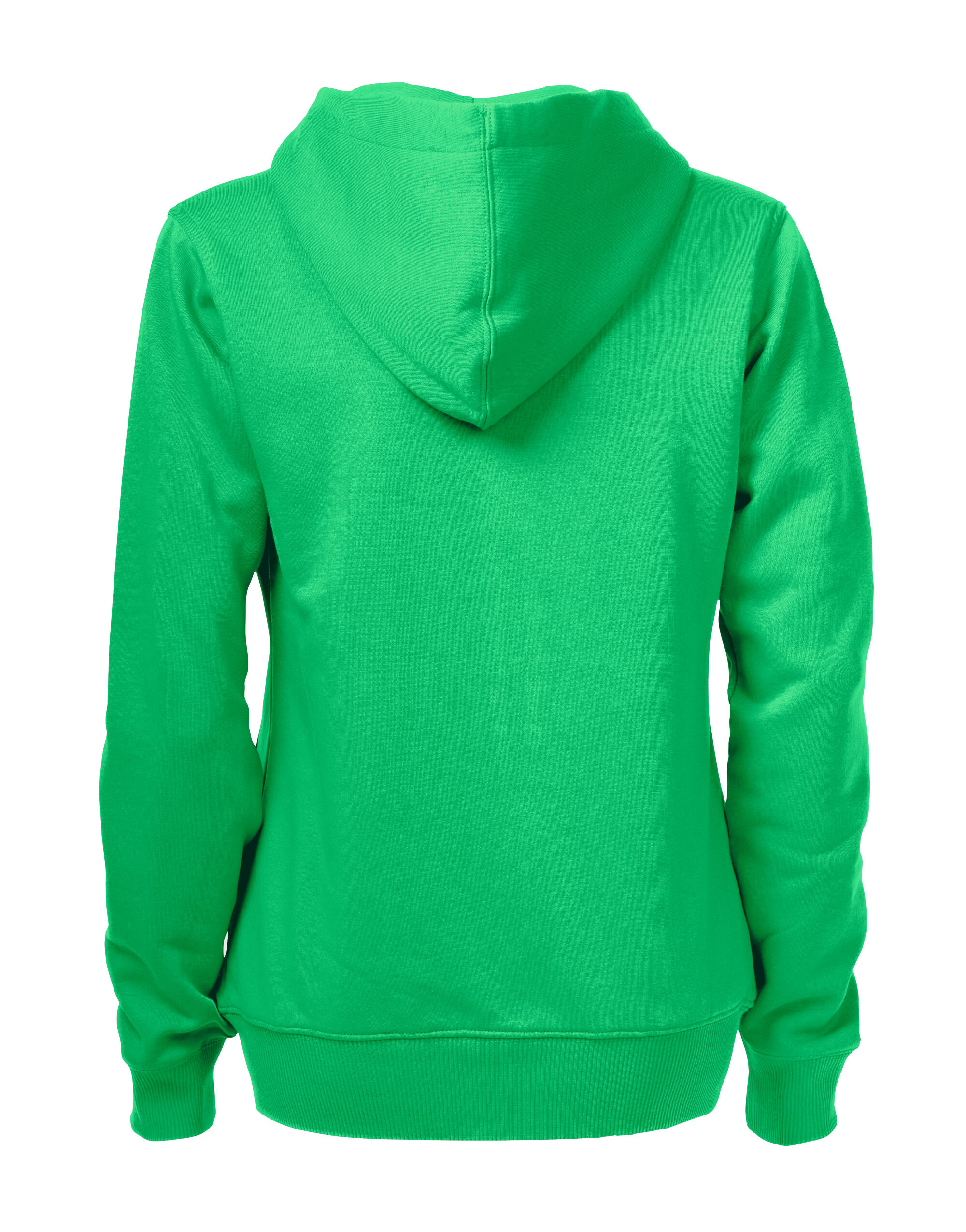 PE2262052 Fresh Green Ladies Overhead Full Zip Hoody