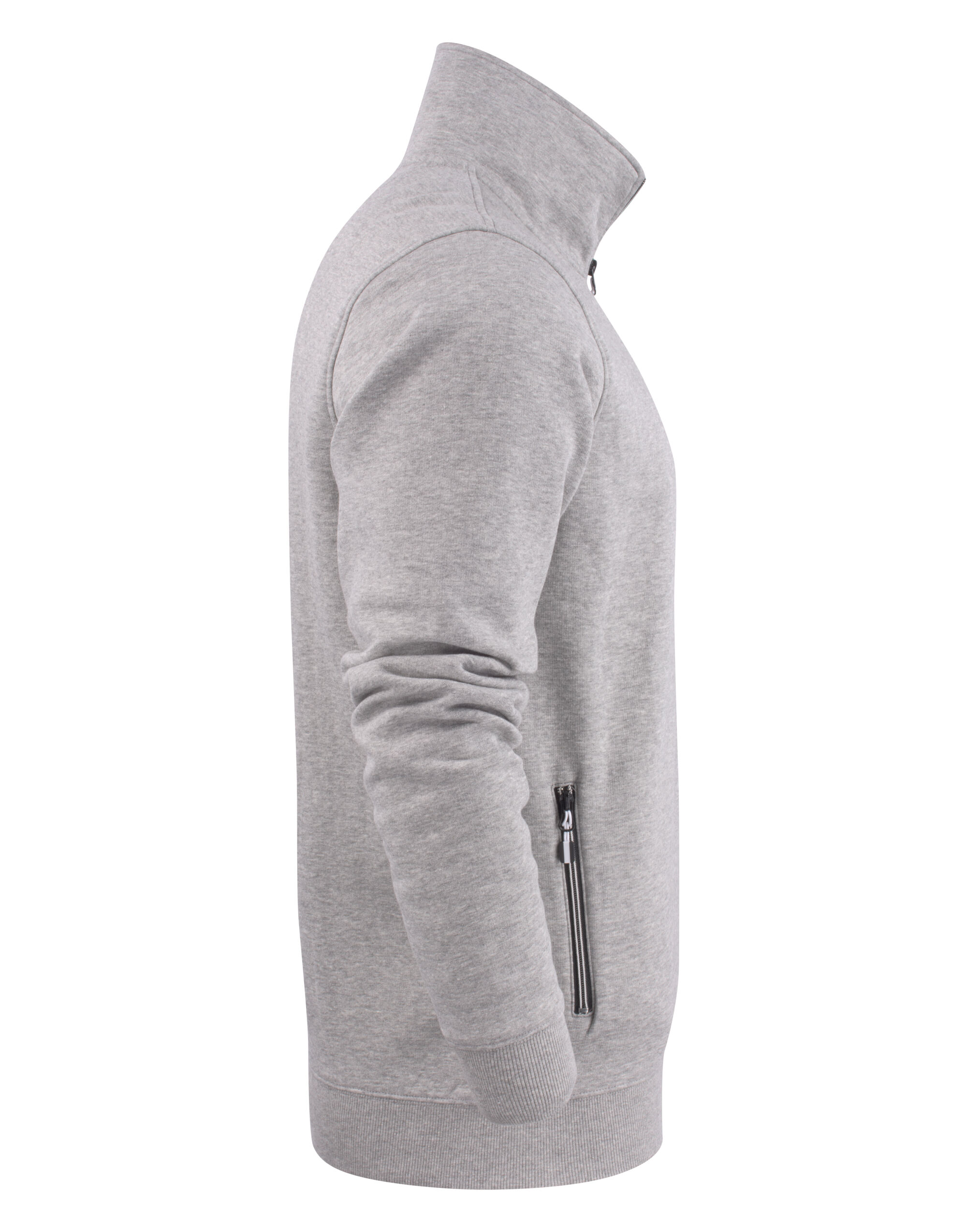 PE2262054 Grey Melange Javelin RSX Full Zip Sweatshirt
