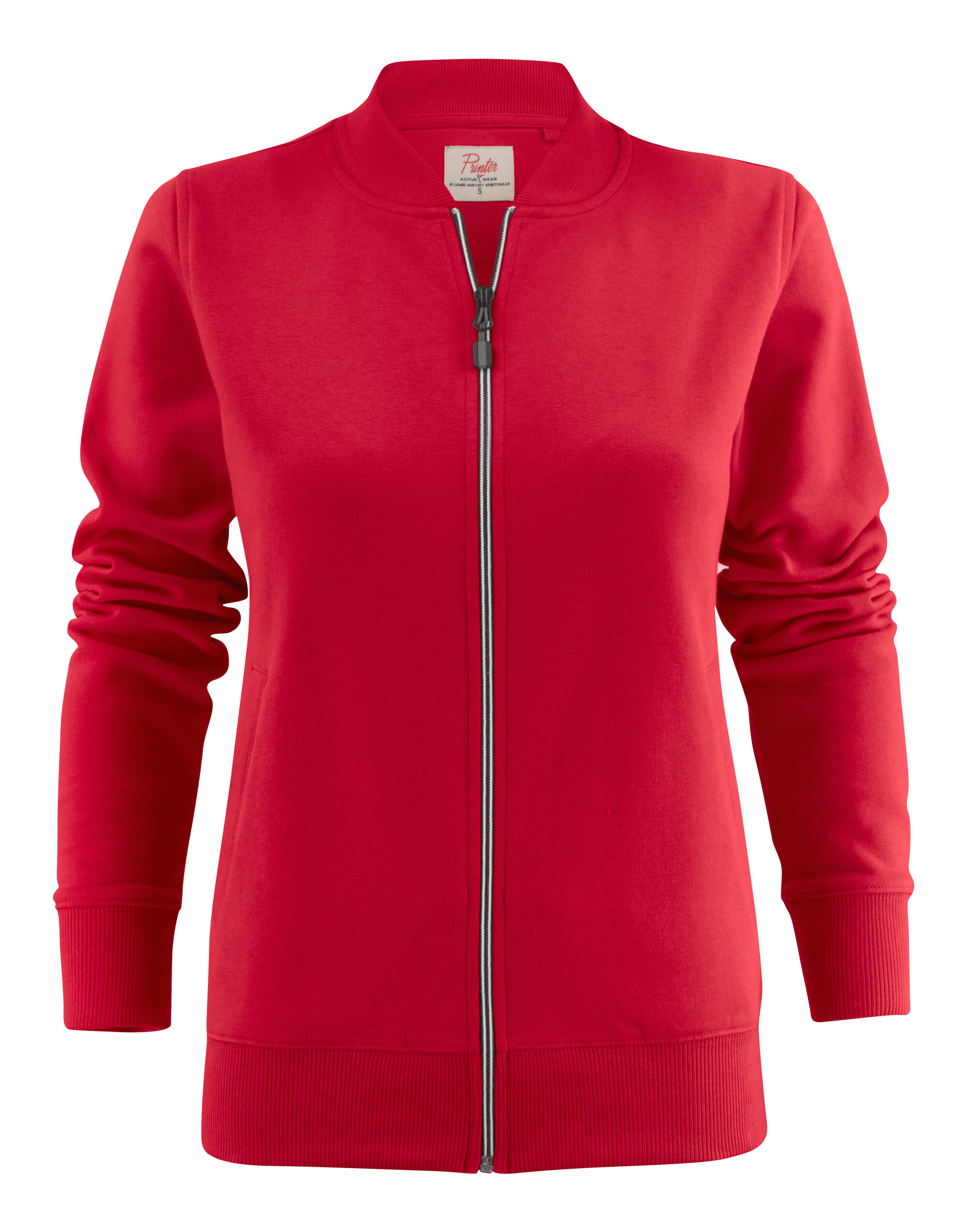PE2262055 Ladies Javelin Full Zip Sweatshirt Red PE2262055 Ladies Javelin Full Zip Sweatshirt Red