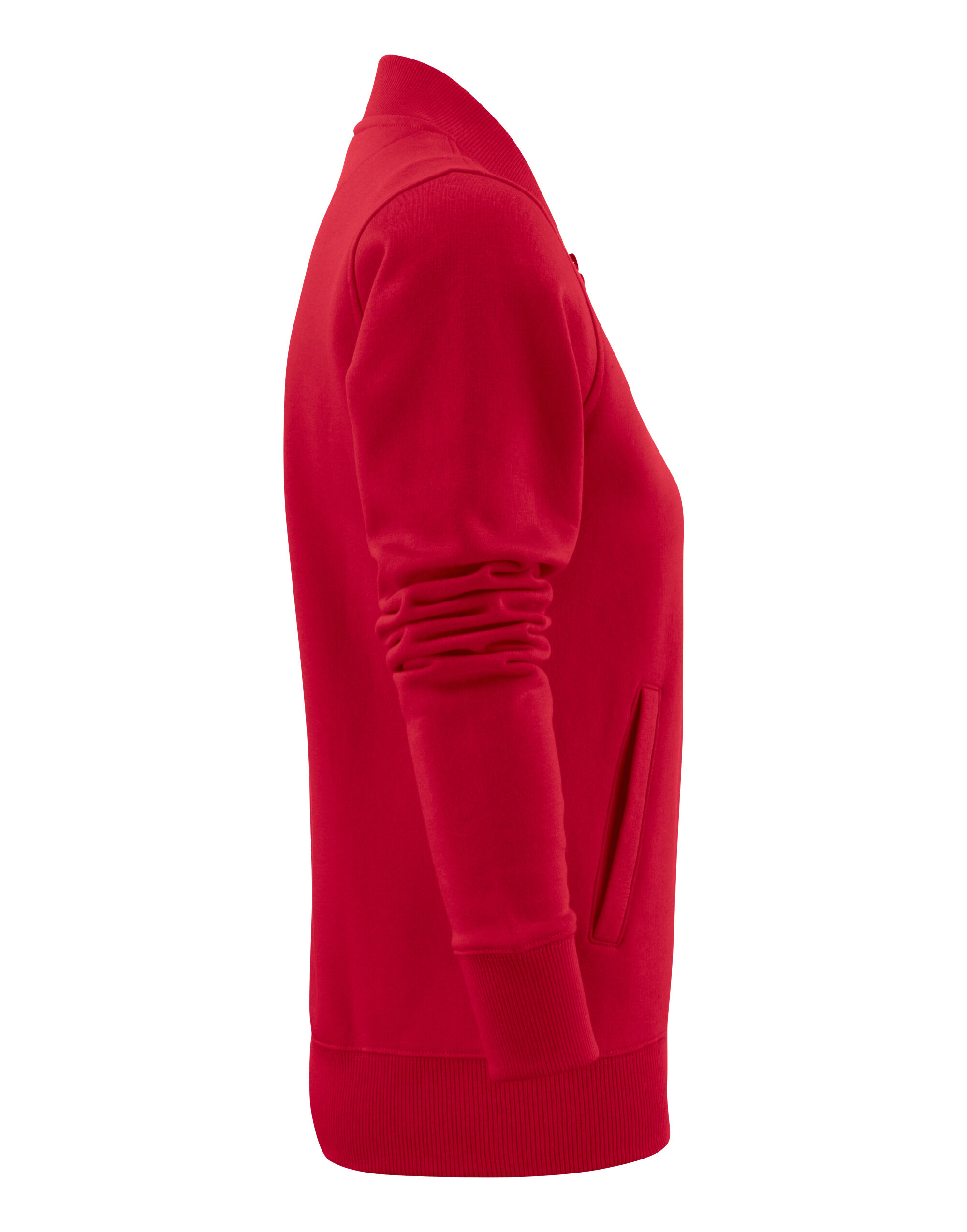 PE2262055 Red Ladies Javelin Full Zip Sweatshirt