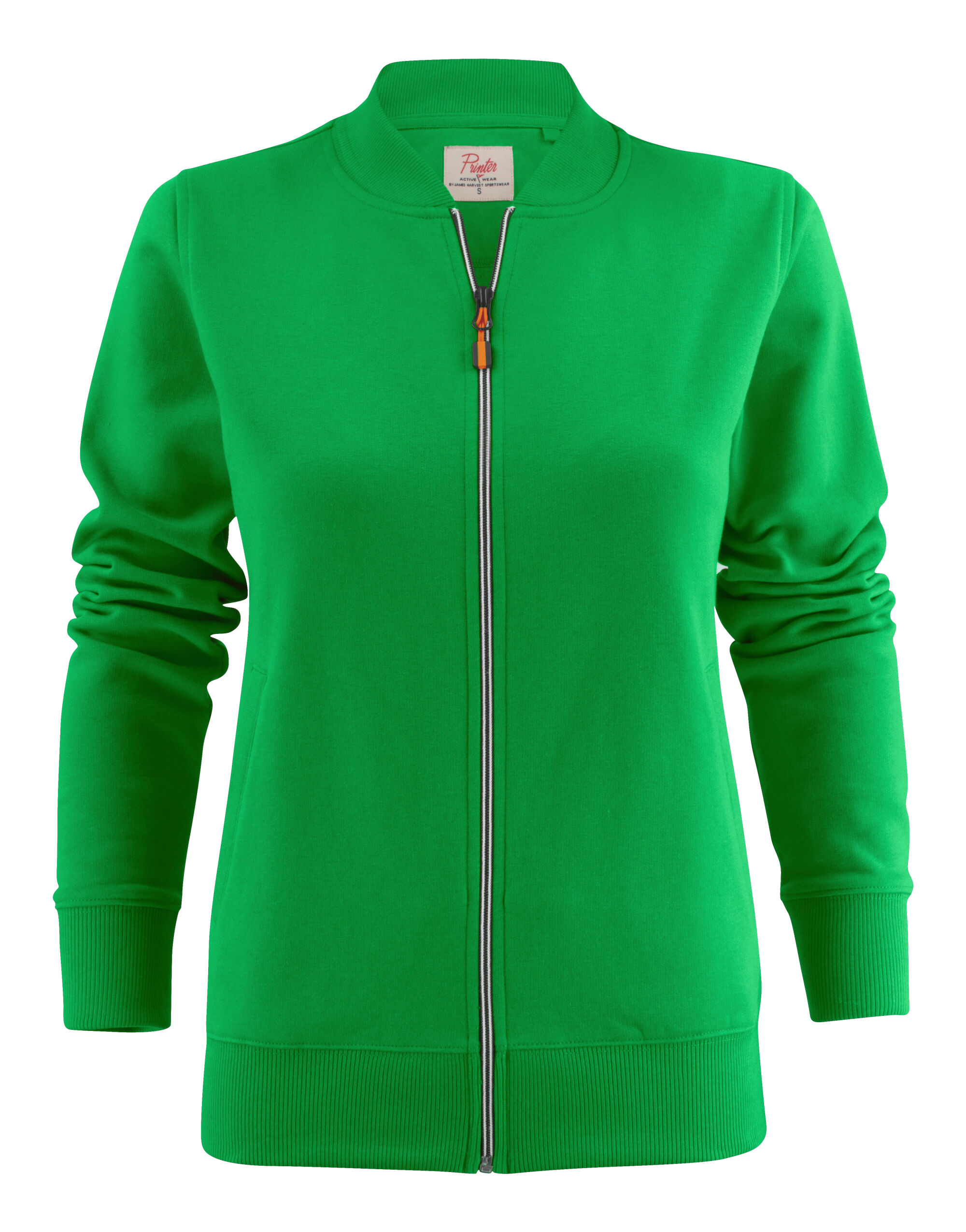 PE2262055 Fresh Green Ladies Javelin Full Zip Sweatshirt