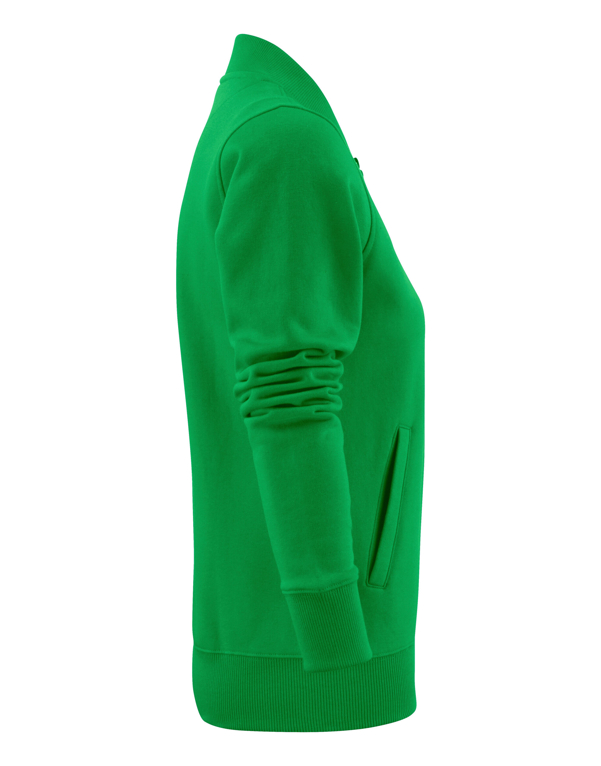 PE2262055 Fresh Green Ladies Javelin Full Zip Sweatshirt