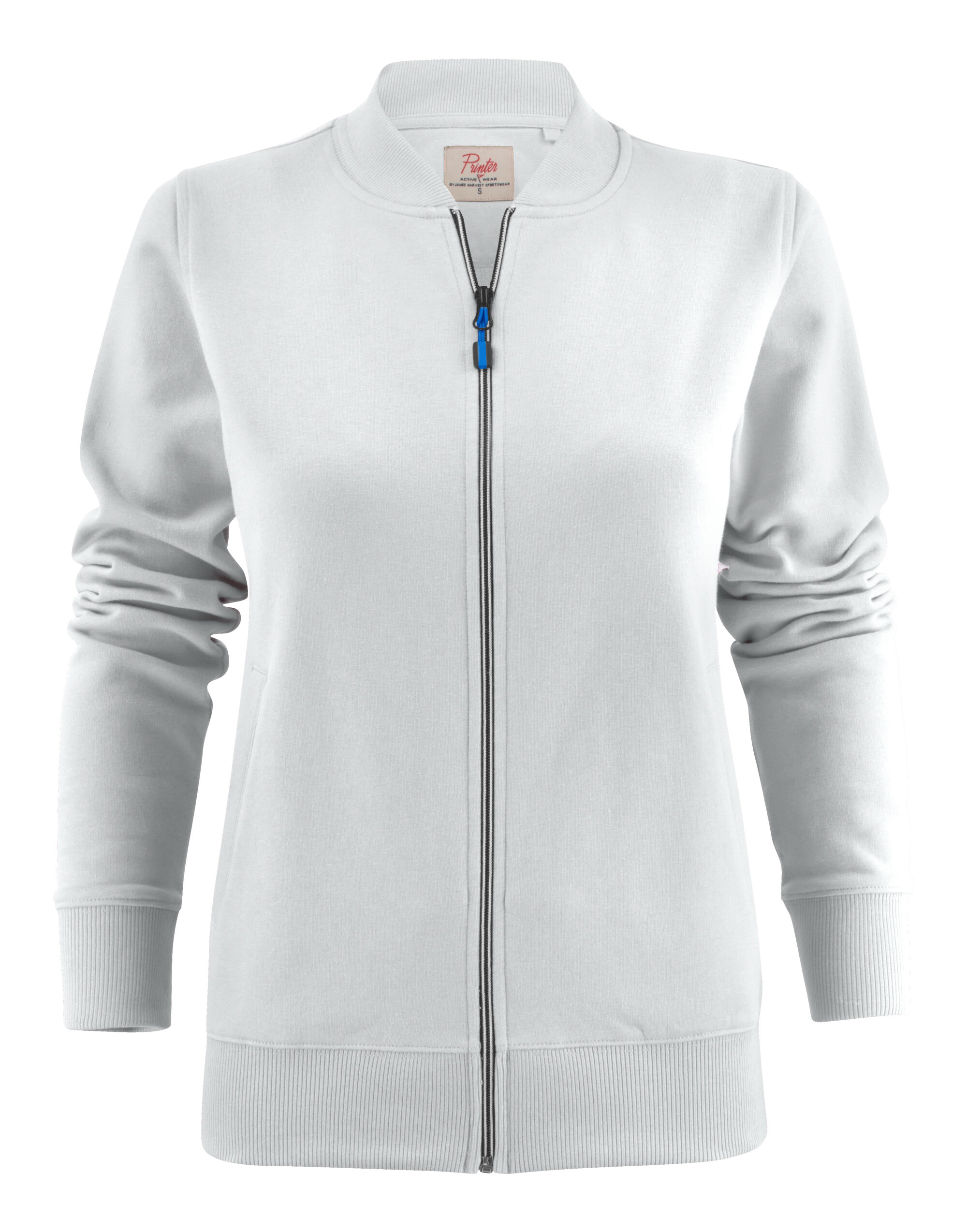 PE2262055 Ladies Javelin Full Zip Sweatshirt White PE2262055 Ladies Javelin Full Zip Sweatshirt White