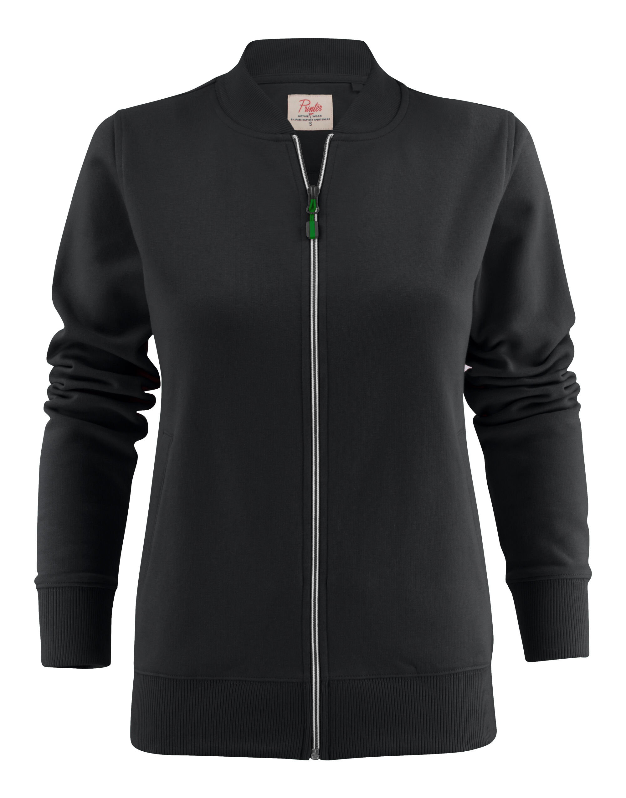 PE2262055 Black Ladies Javelin Full Zip Sweatshirt