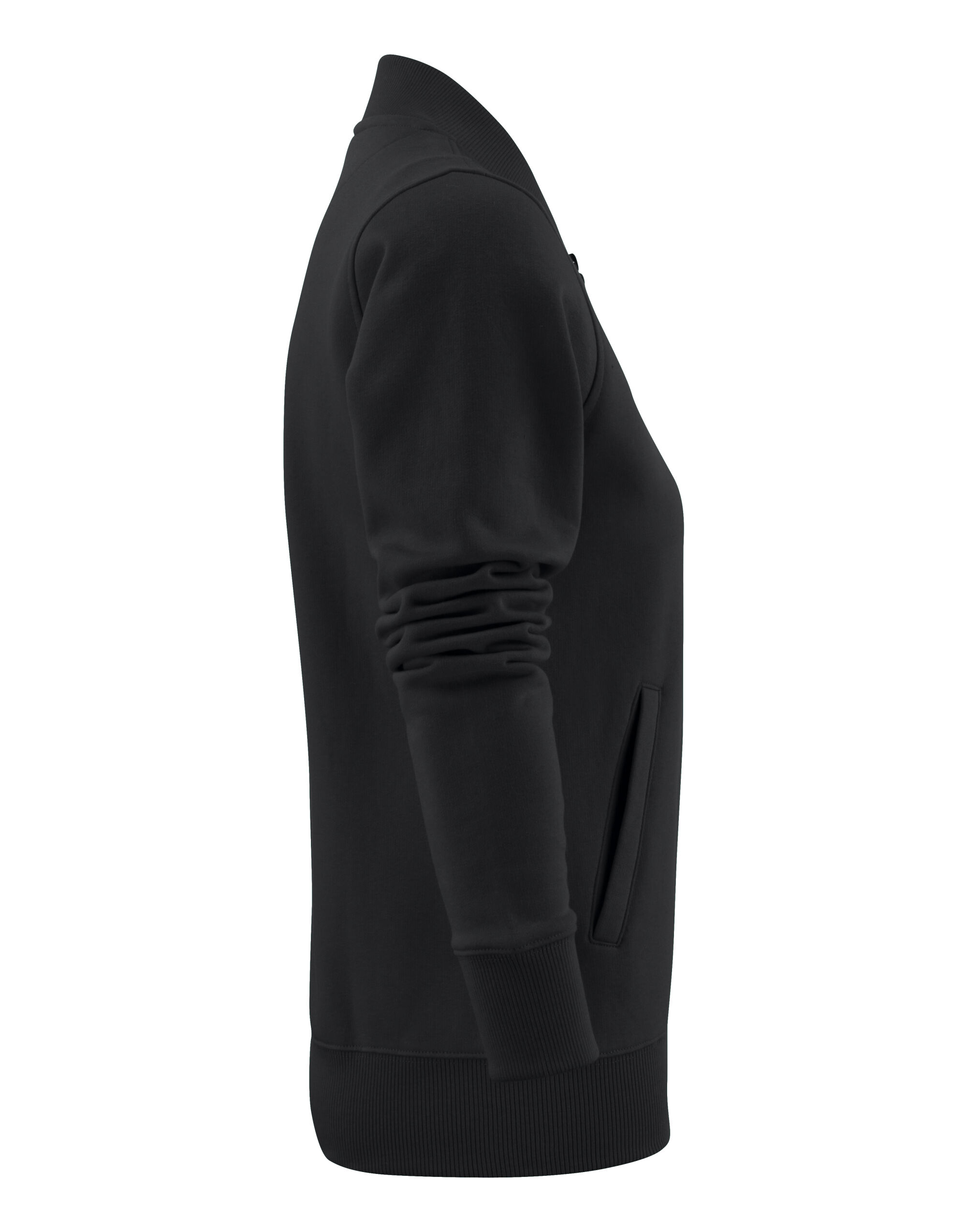 PE2262055 Black Ladies Javelin Full Zip Sweatshirt