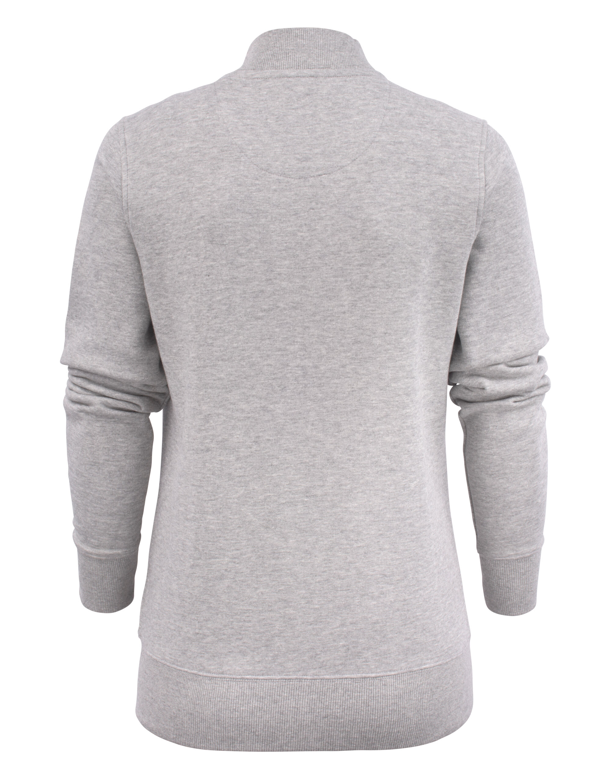 PE2262055 Grey Melange Ladies Javelin Full Zip Sweatshirt