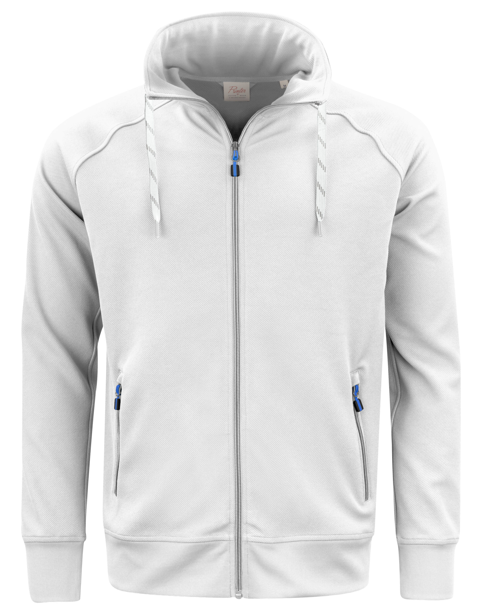 PE2262063 White Jog RSX Full Zip Sweatshirt