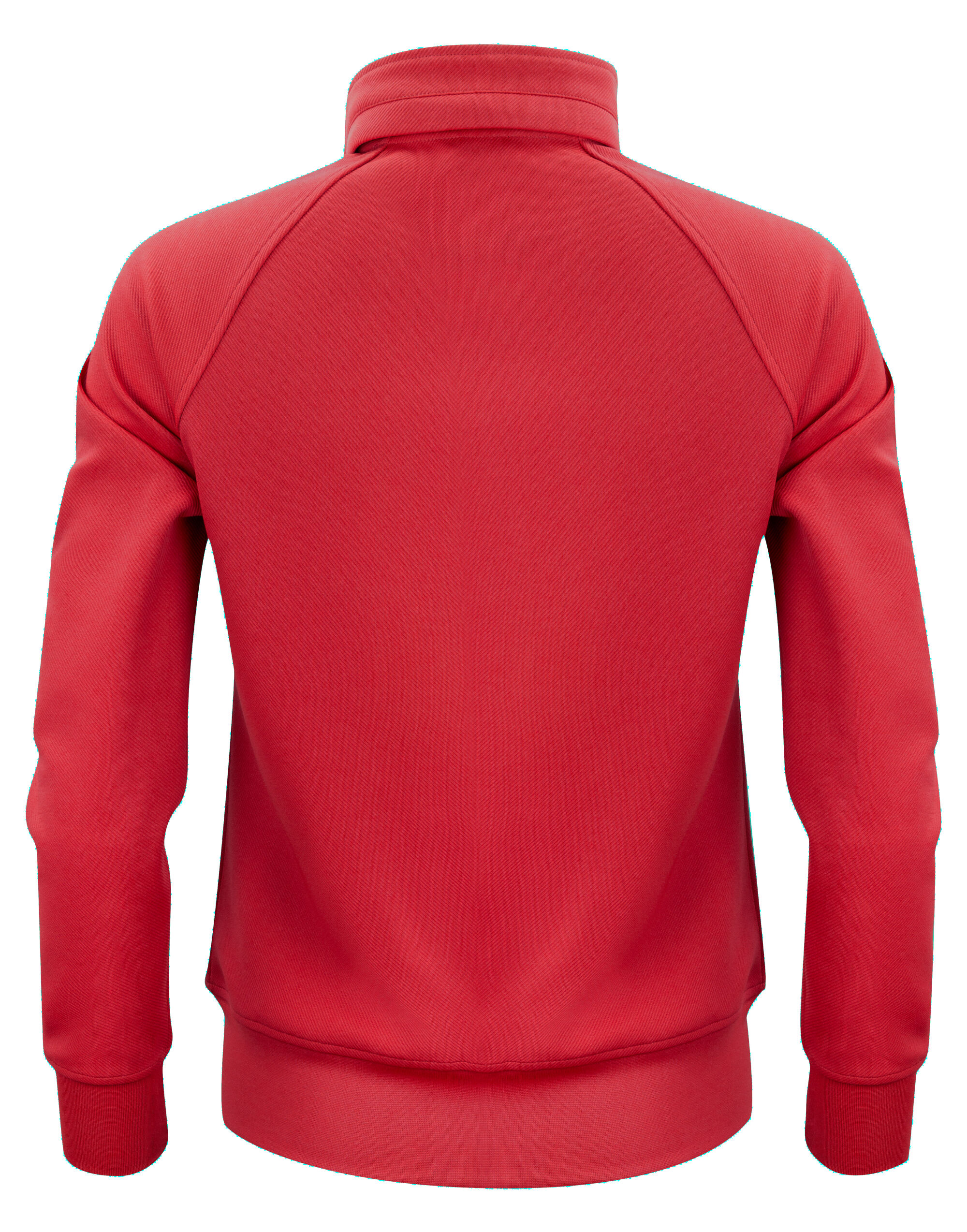PE2262064 Red Ladies Jog Full Zip Sweatshirt