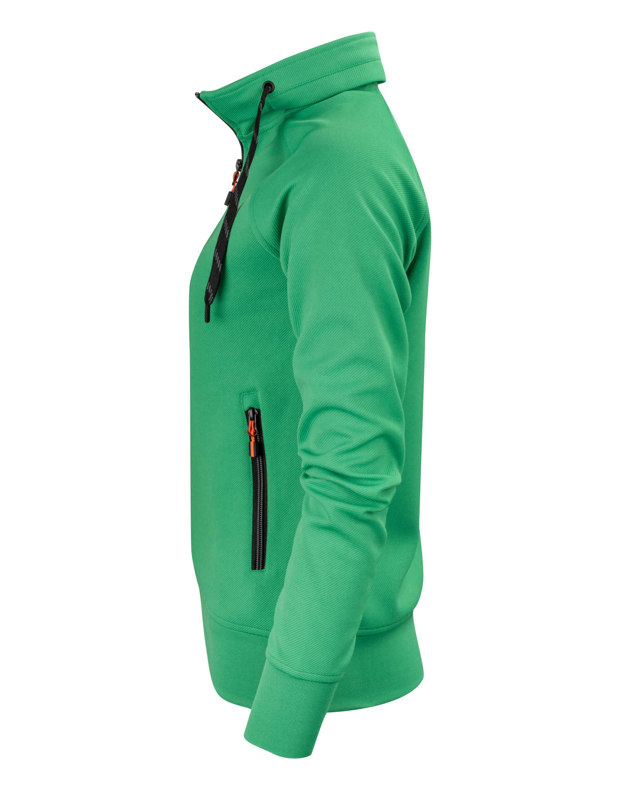 PE2262064 Fresh Green Ladies Jog Full Zip Sweatshirt