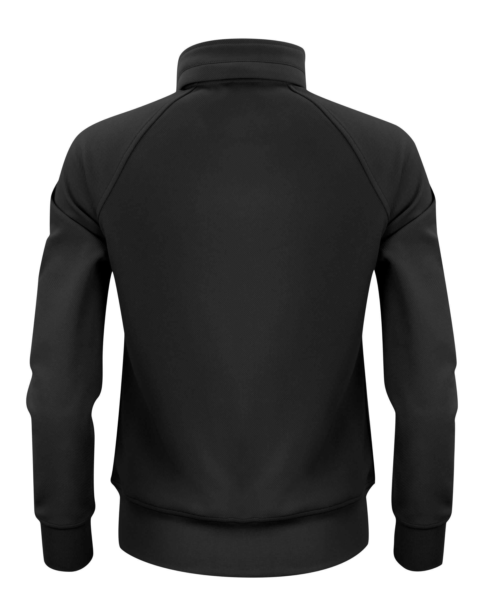PE2262064 Black Ladies Jog Full Zip Sweatshirt