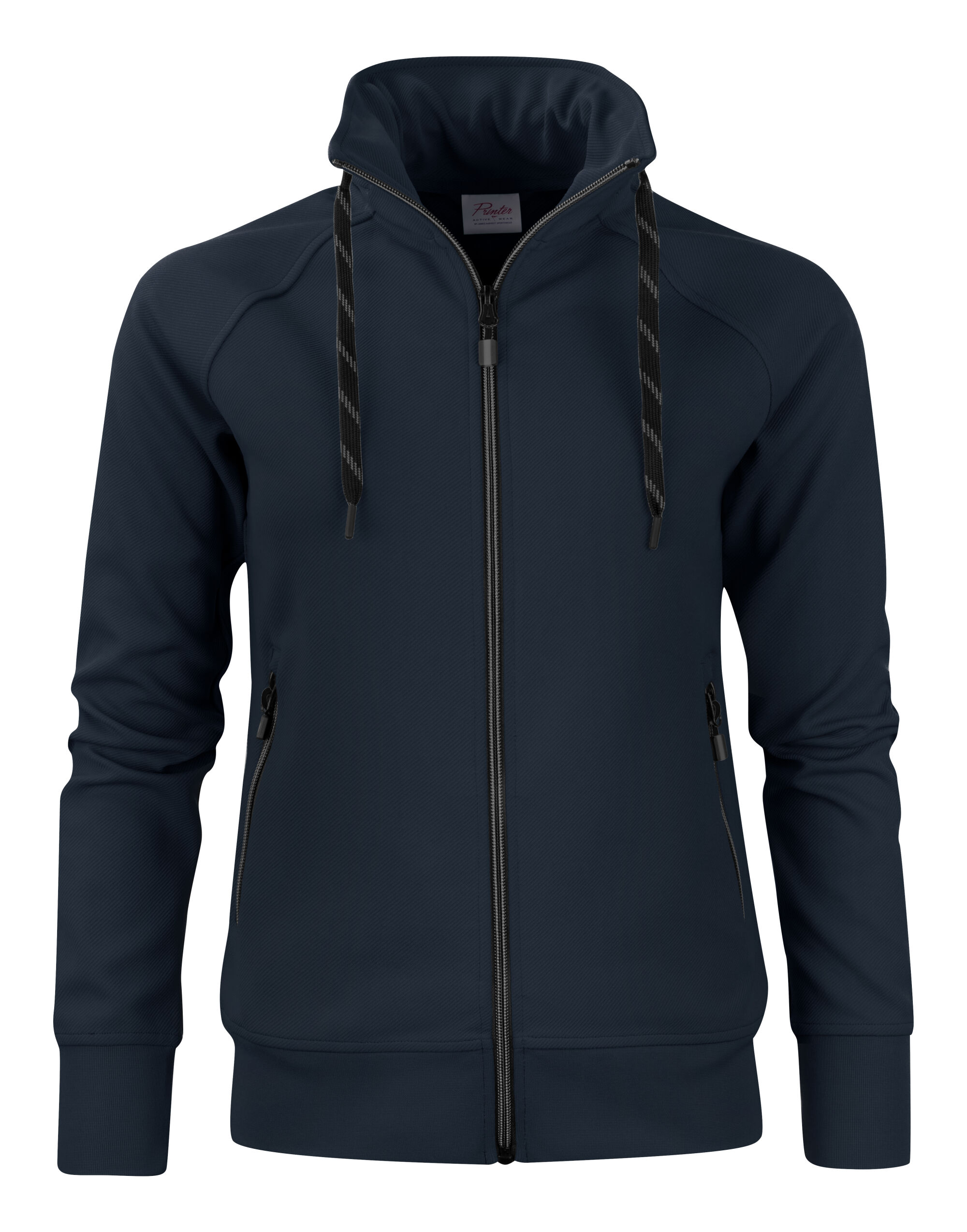 PE2262064 Ladies Jog Full Zip Sweatshirt Dark Navy