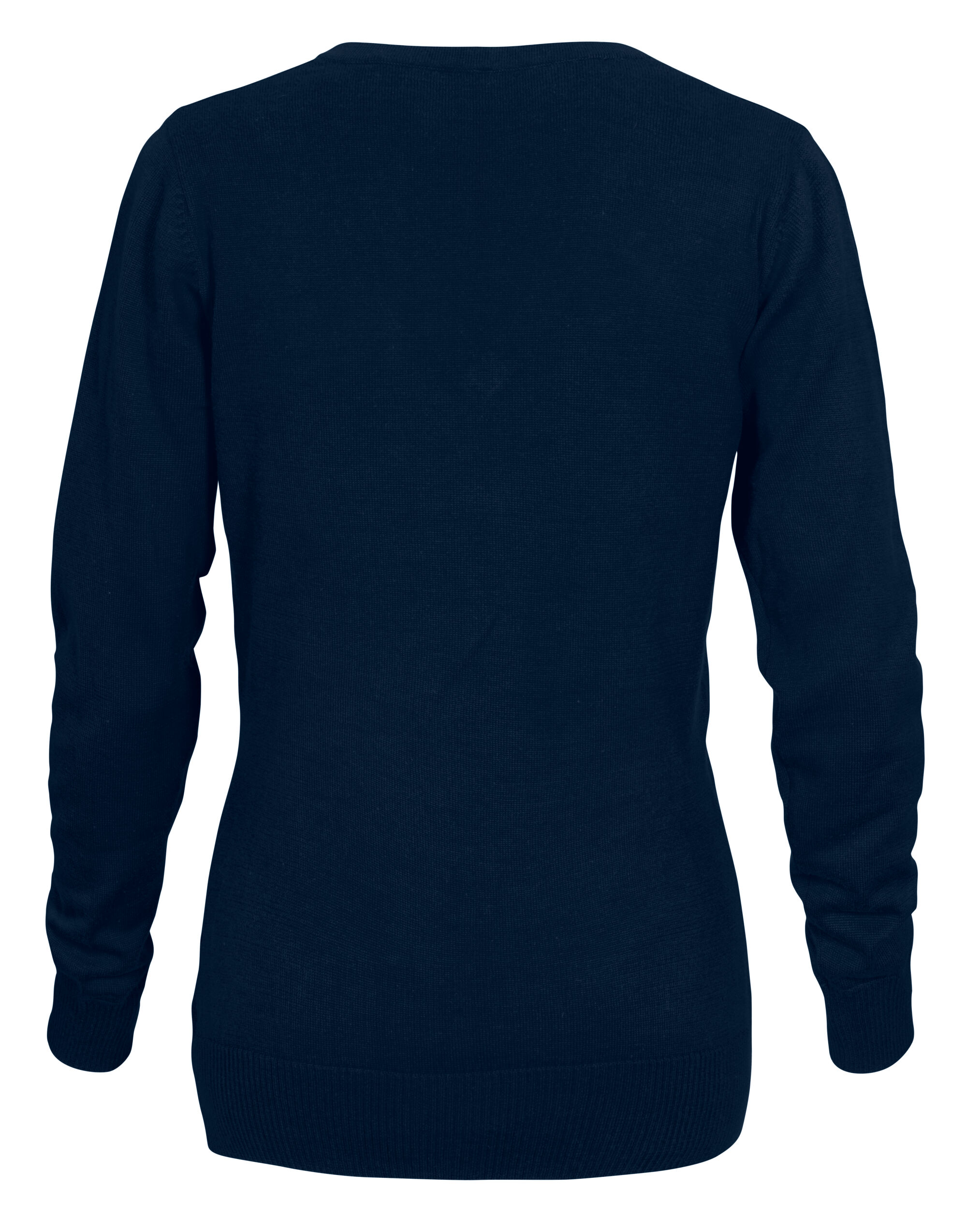 PE2262502 Ladies Forehand Knitted V Neck Navy
