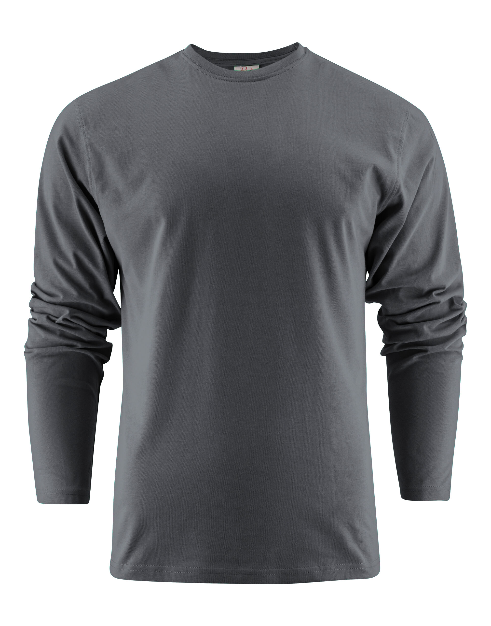 PE2264016 Steel Grey Heavy Long Sleeve T-Shirt PE2264016 Steel Grey Heavy Long Sleeve T-Shirt