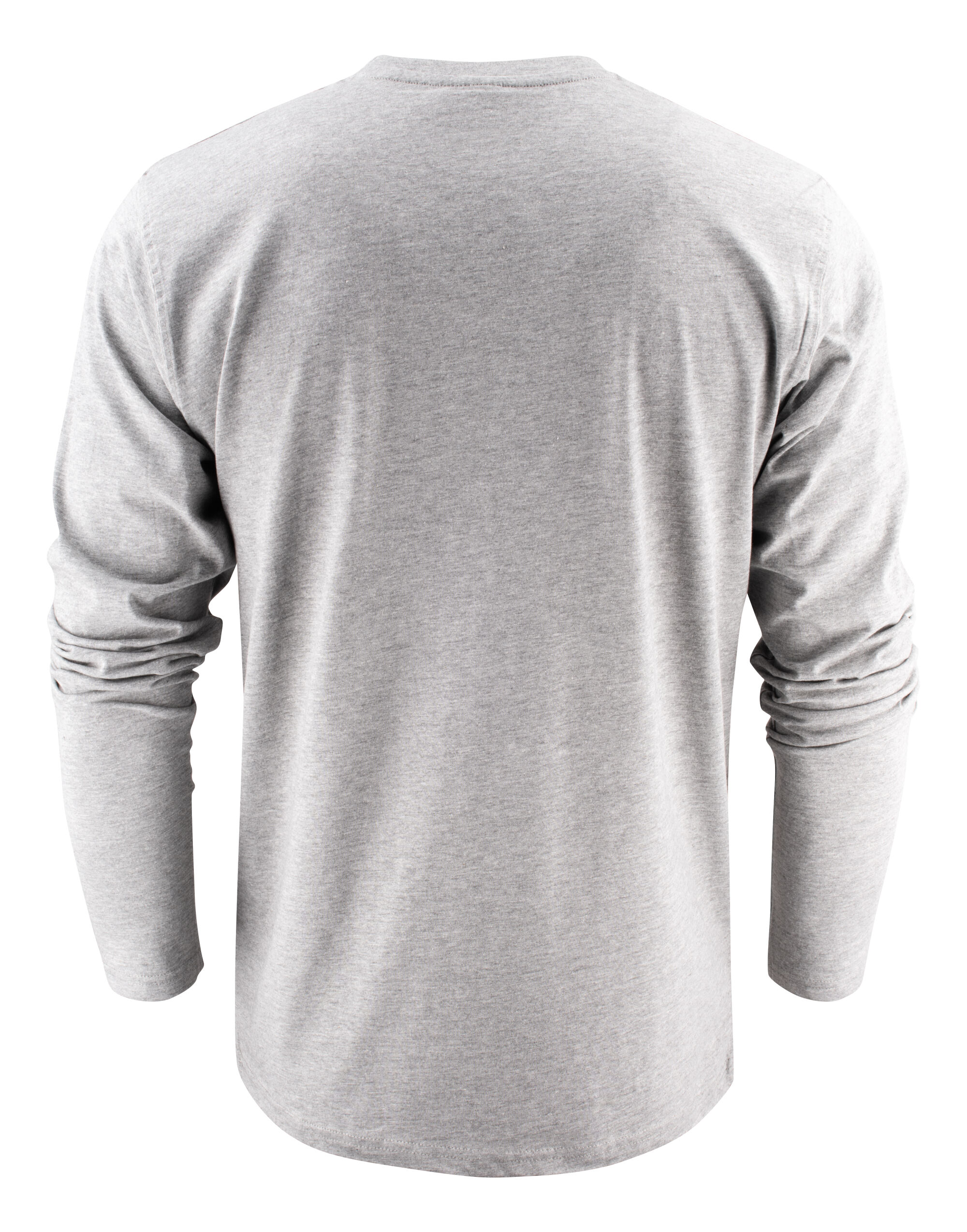 PE2264016 Heavy Long Sleeve T-Shirt Grey Melange