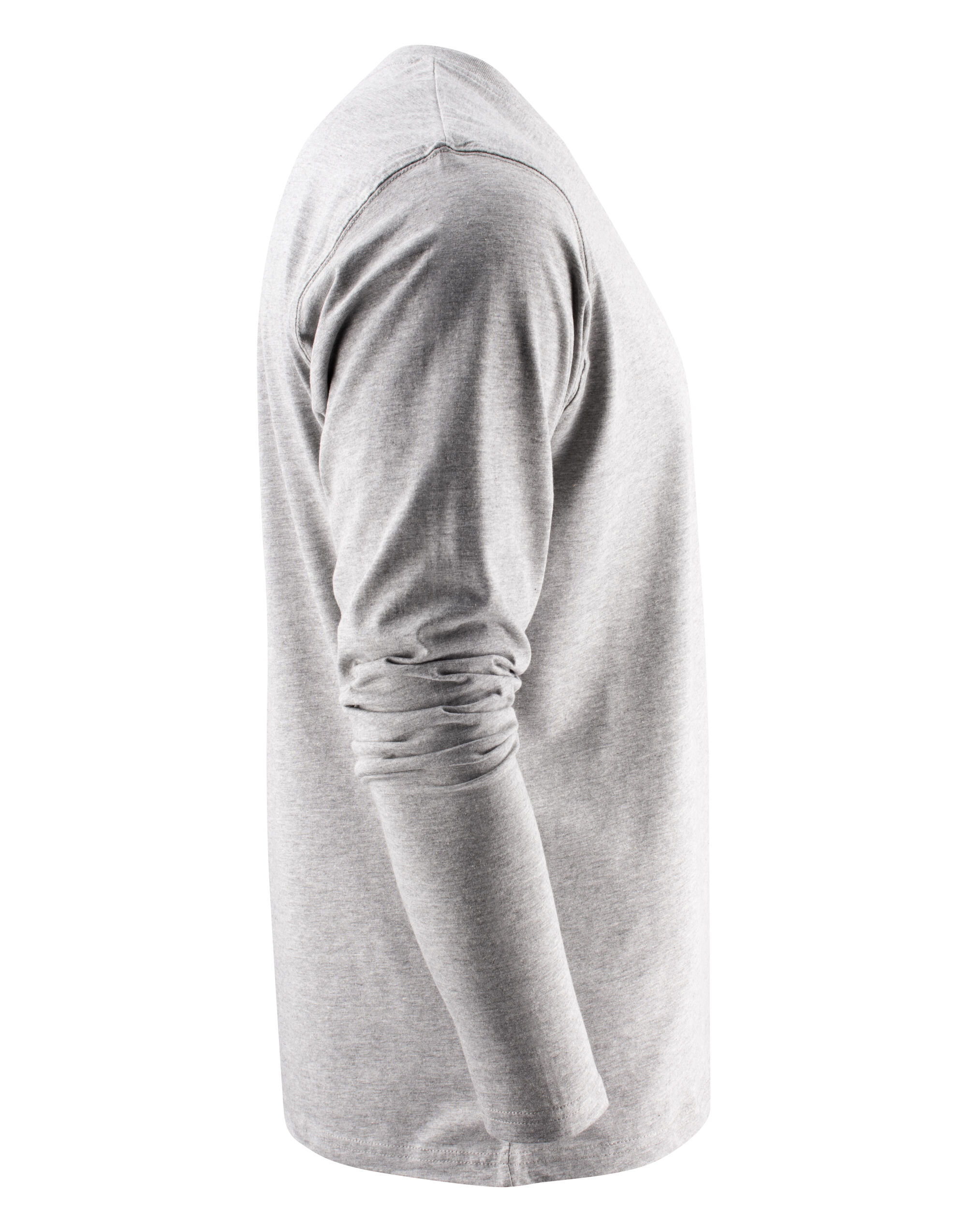 PE2264016 Grey Melange Heavy Long Sleeve T-Shirt