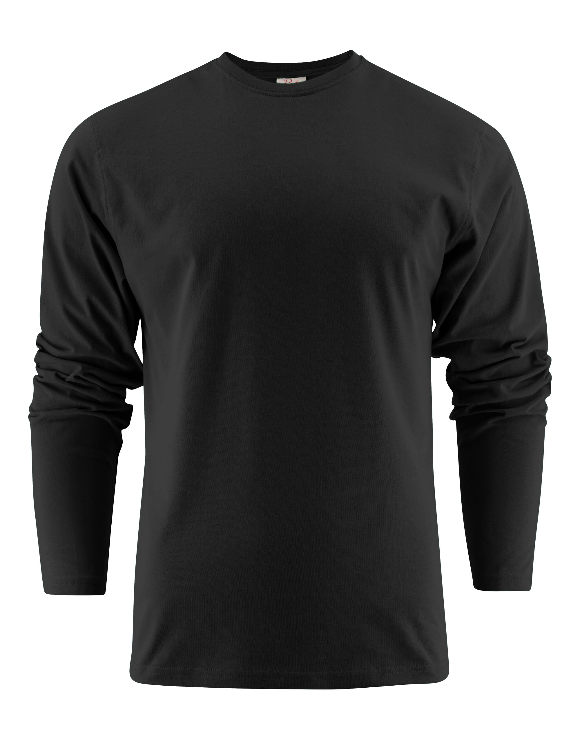 PE2264016 Black Heavy Long Sleeve T-Shirt PE2264016 Black Heavy Long Sleeve T-Shirt