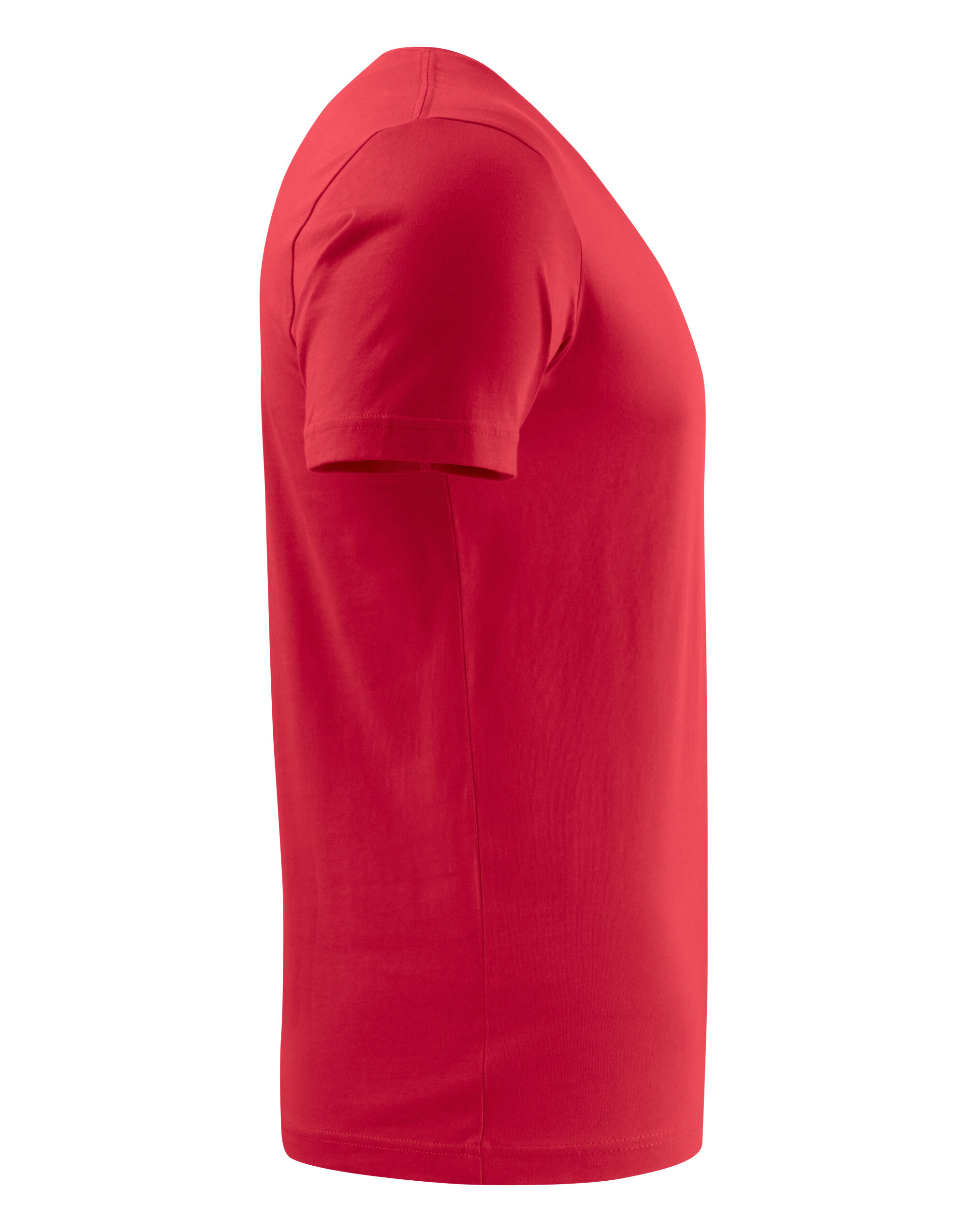 PE2264024 Red Heavy V-Neck T-Shirt