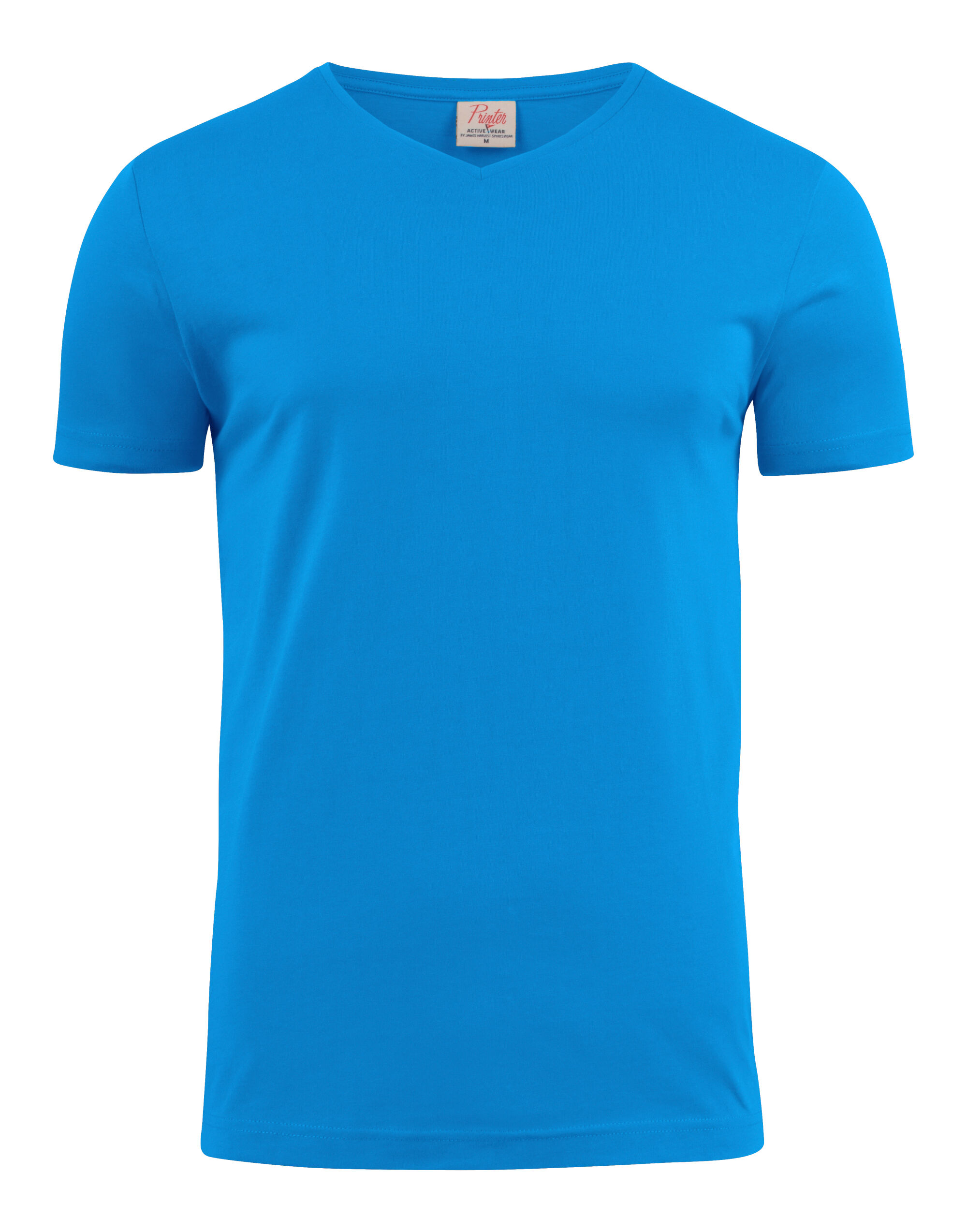 PE2264024 Ocean Blue Heavy V-Neck T-Shirt